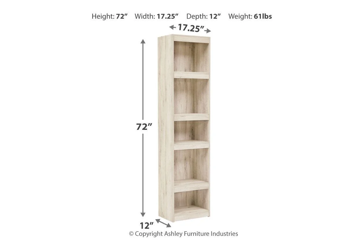 Bellaby Whitewash 4-Piece Entertainment Center - Image 12