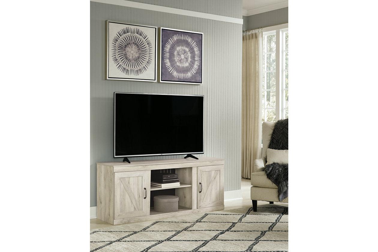 Bellaby Whitewash 4-Piece Entertainment Center - Image 13