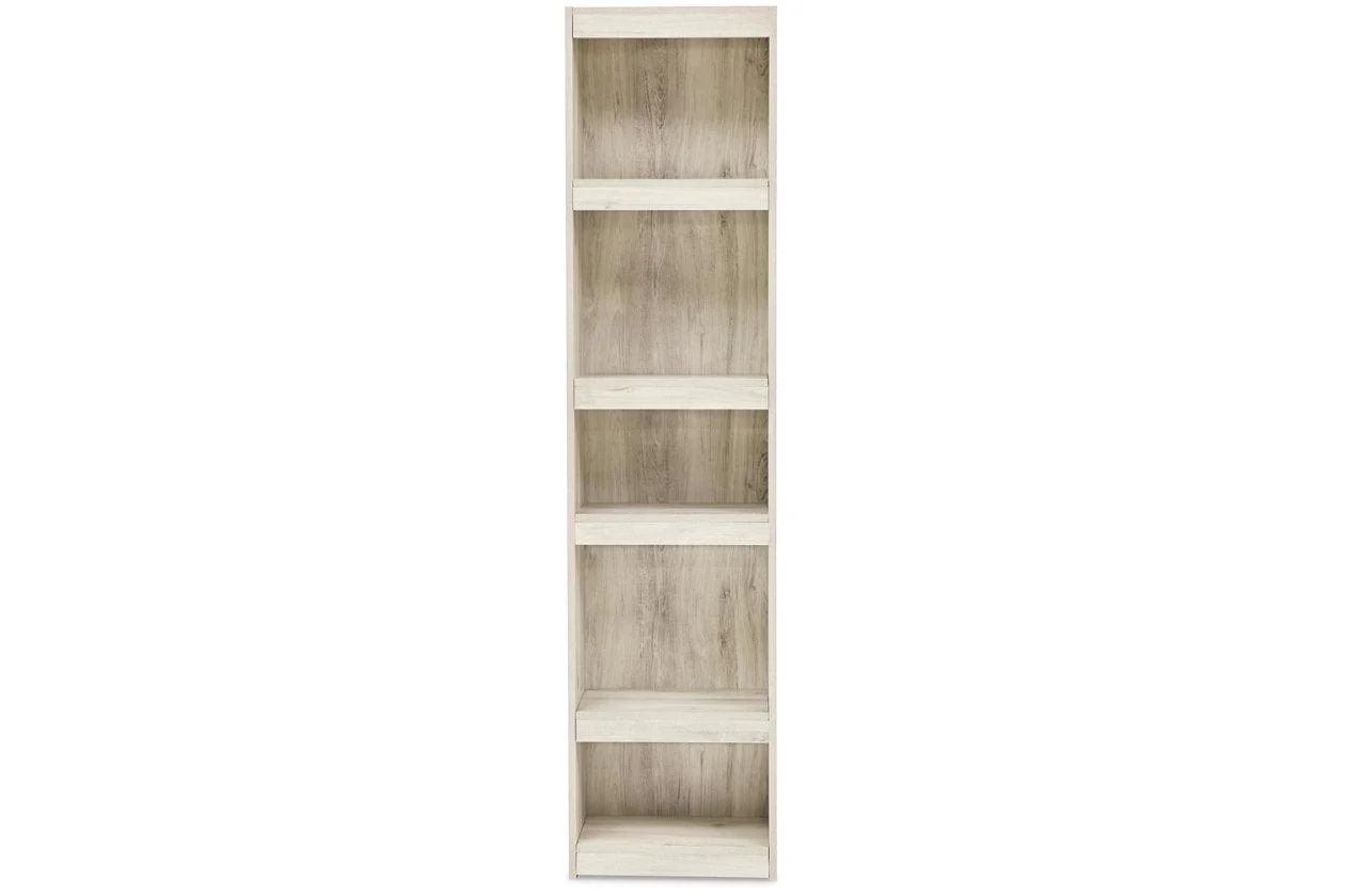 Bellaby Whitewash 4-Piece Entertainment Center with Electric Fireplace - Image 8