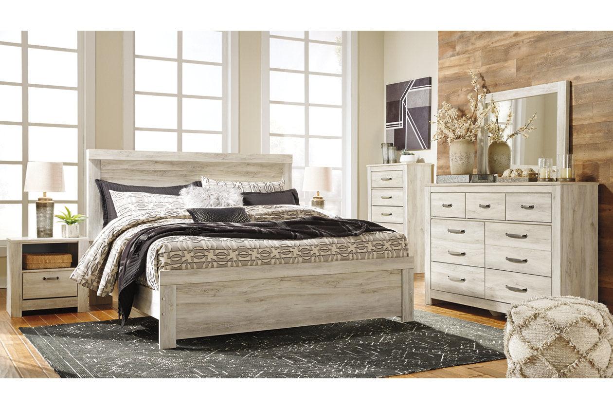 Bellaby Whitewash King Panel Bed - Image 5