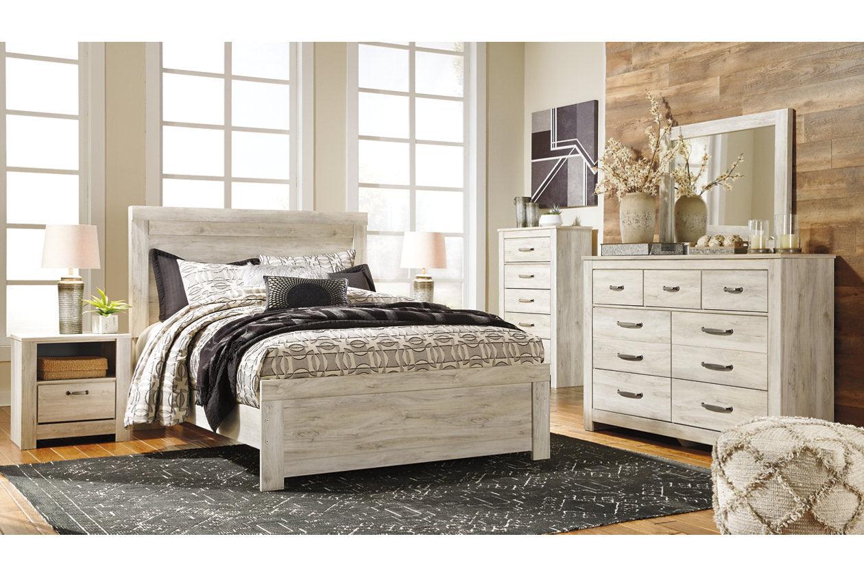Bellaby Whitewash Queen Panel Bed - Image 3