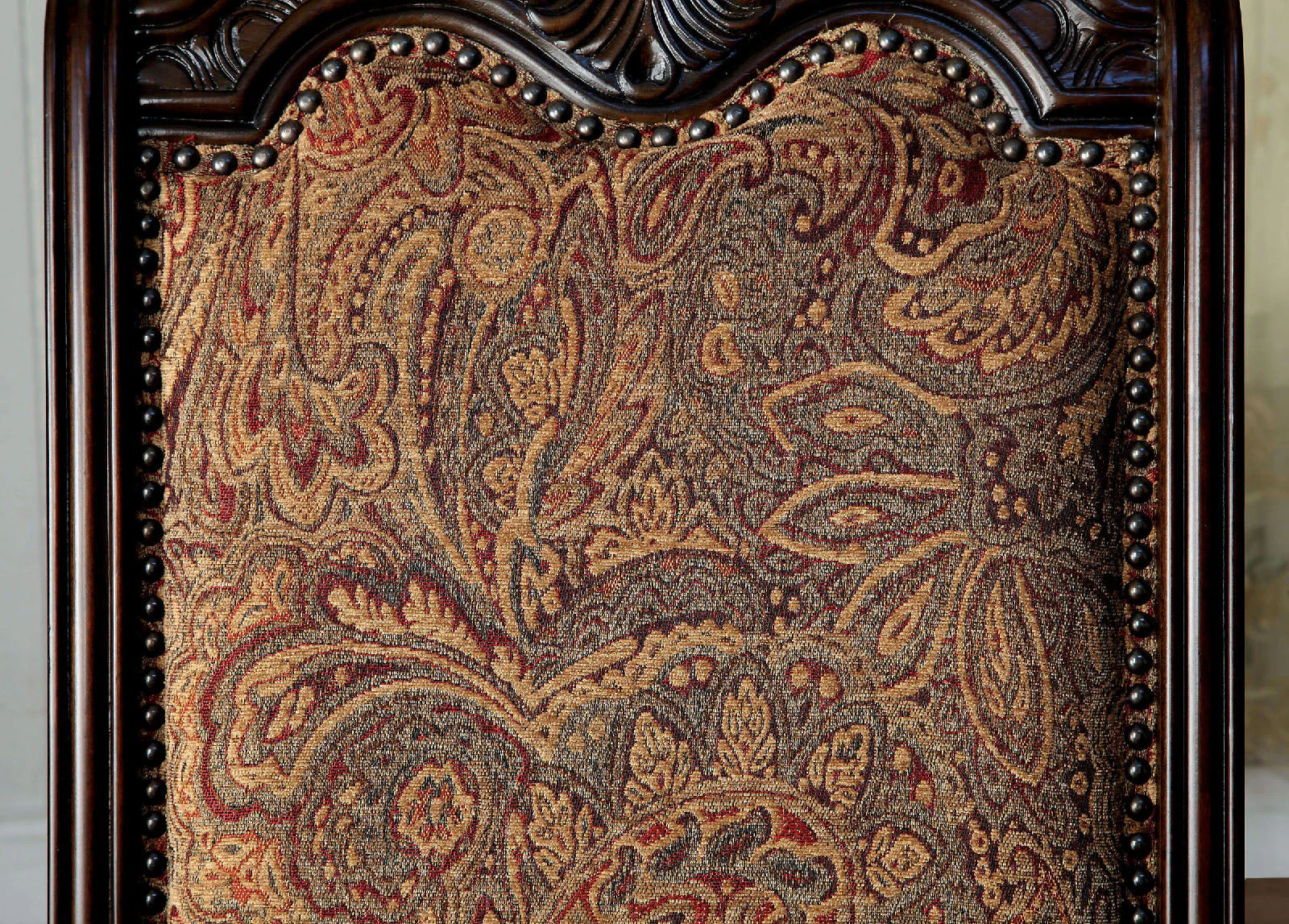 Bellagio Brown Cherry/Brown Side Chair - Image 3