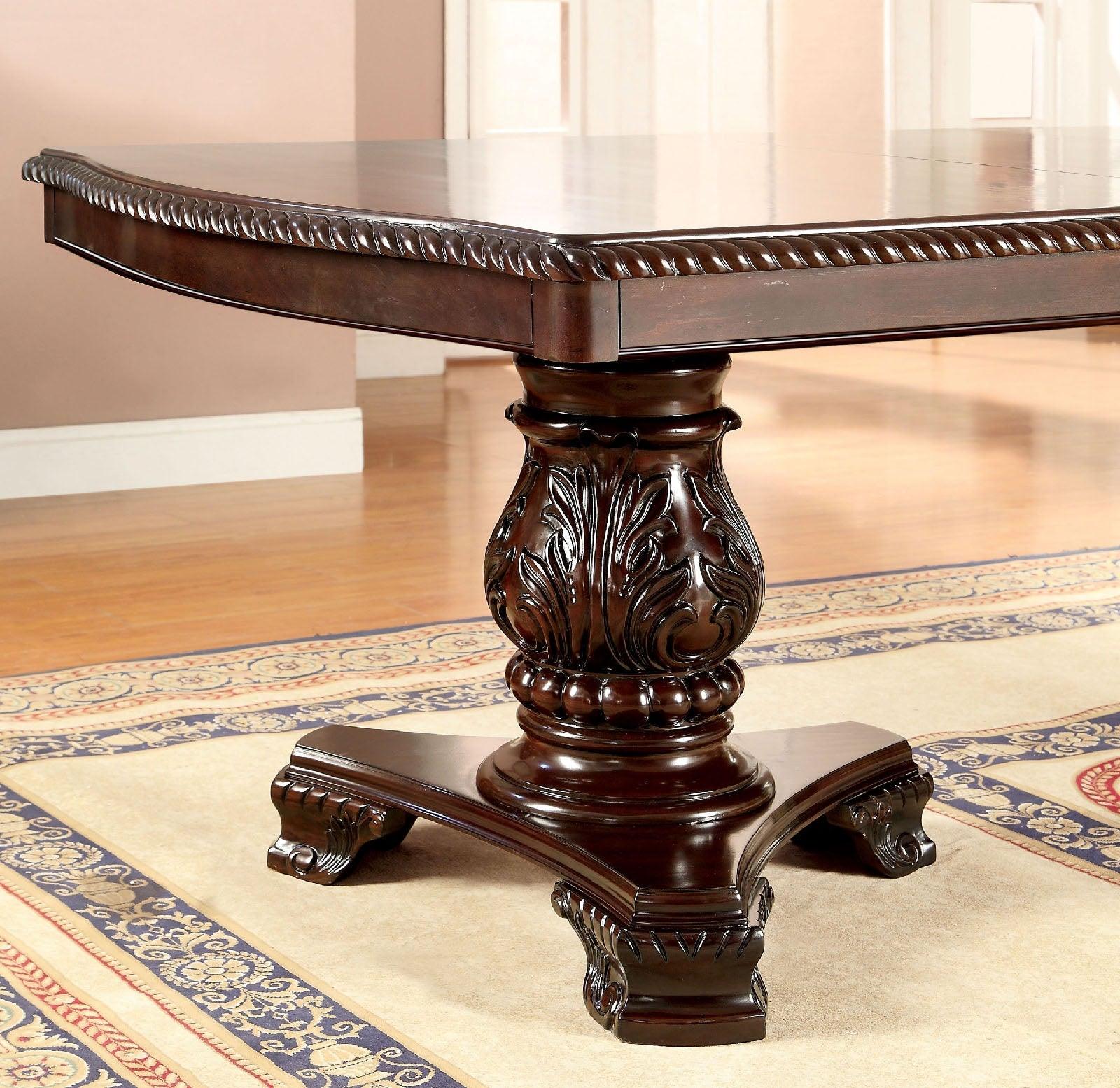 Bellagio Brown Cherry Dining Table - Image 3