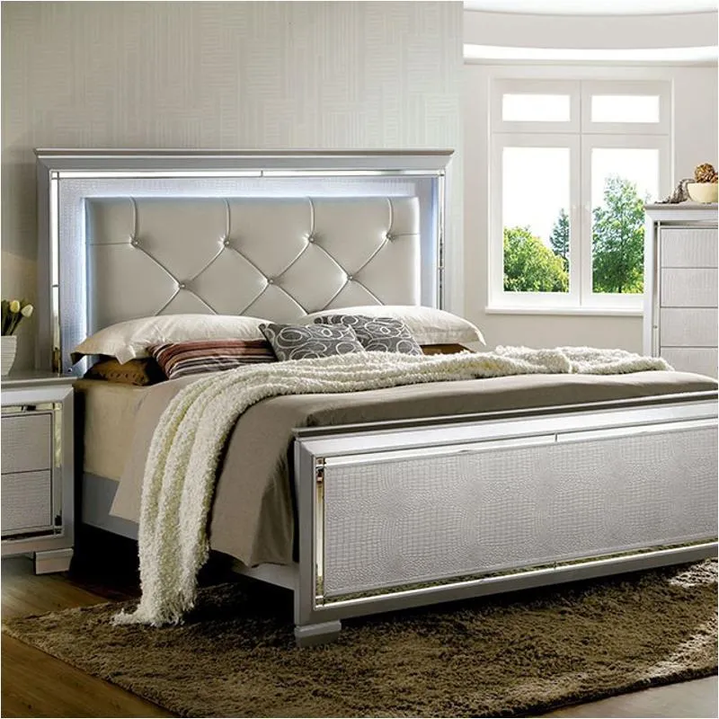Bellanova Silver 4-Piece Queen Bedroom Set - Image 2