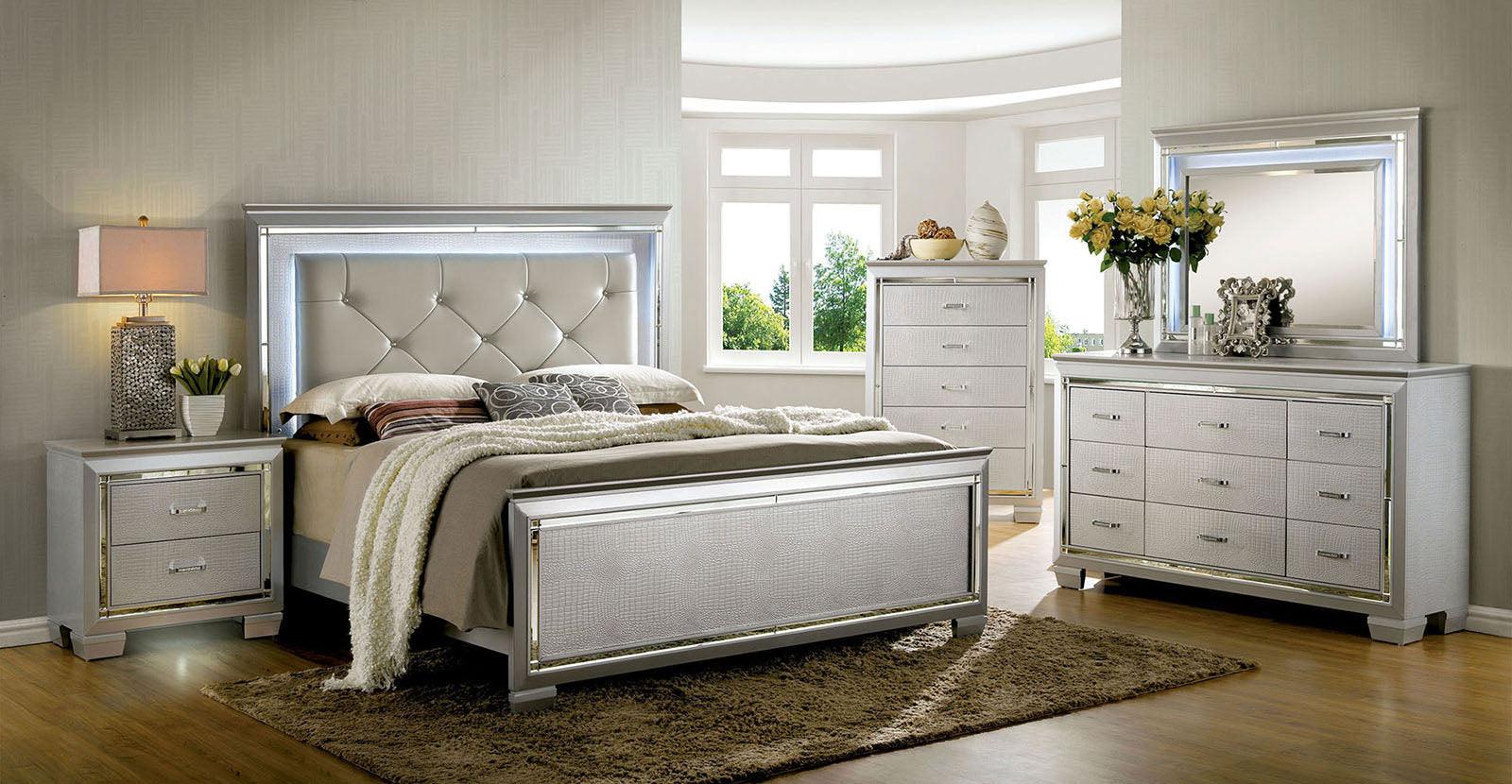 Bellanova Silver California King Bed - Image 2