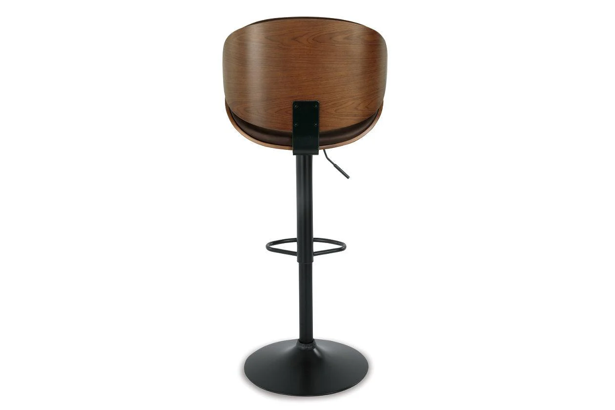 Bellatier Brown Adjustable Height Barstool - Image 8