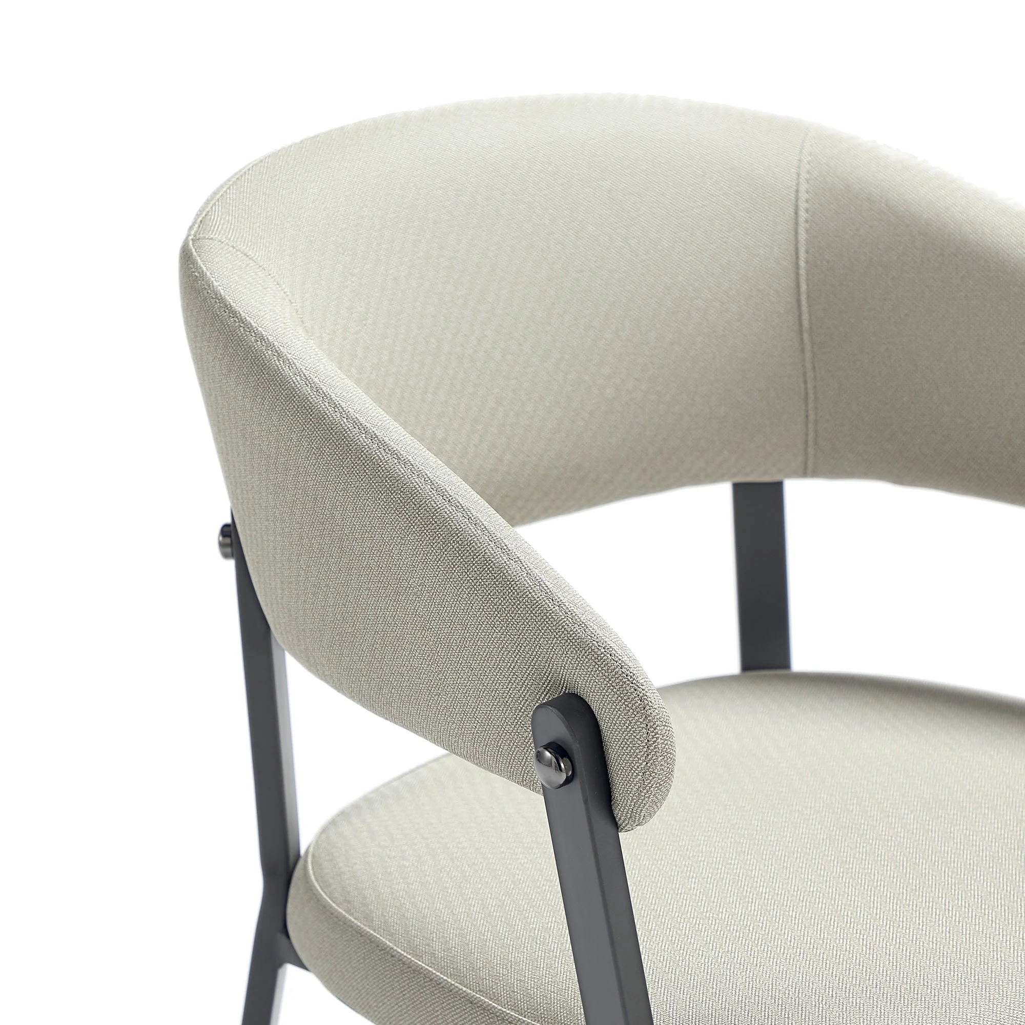 Belle Dining Chair in Oatmeal (set of 4) - Image 5