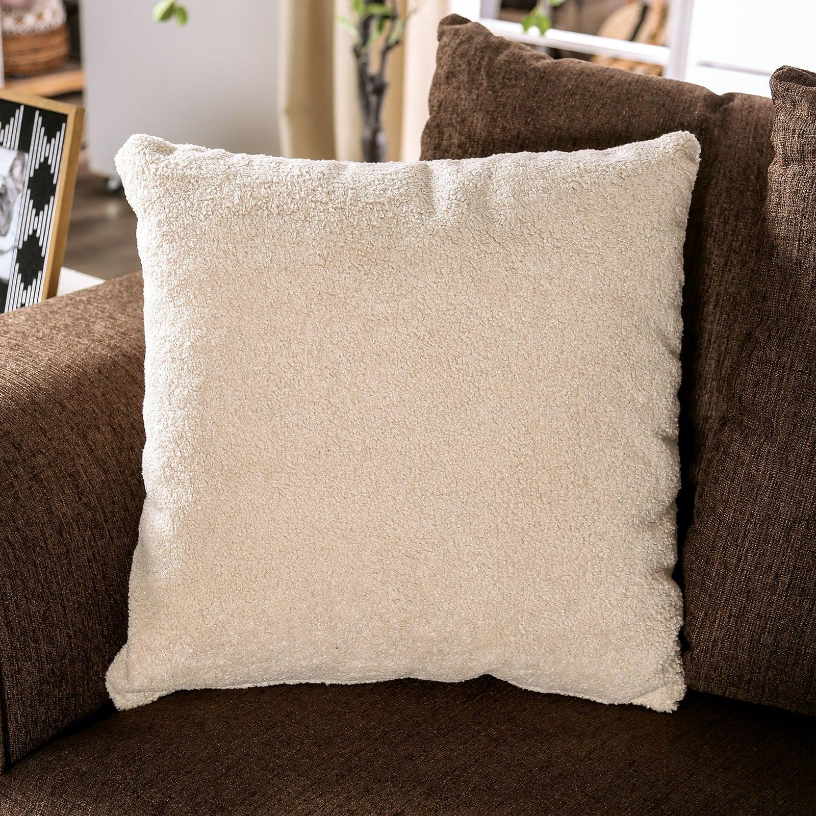 Belsize Chocolate/Tan Sofa - Image 4