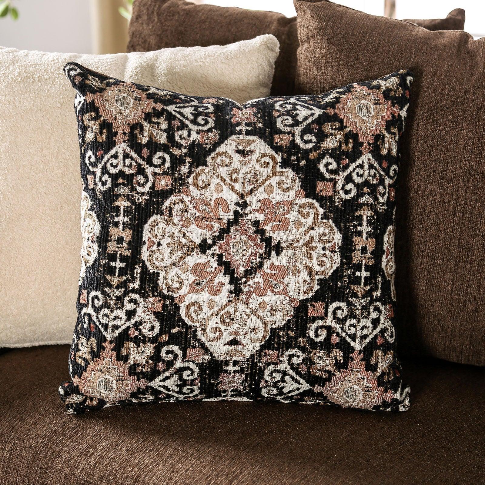 Belsize Chocolate/Tan Sofa - Image 5