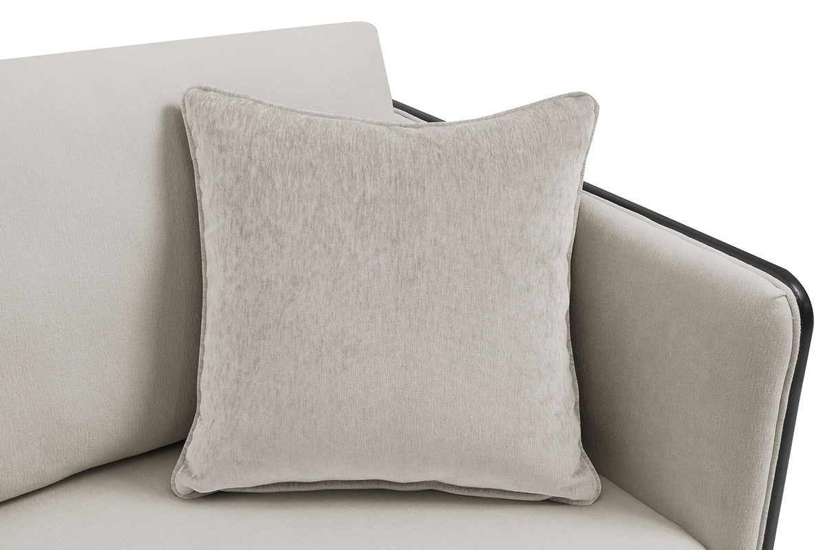 Benilde Taupe Sofa - Image 7