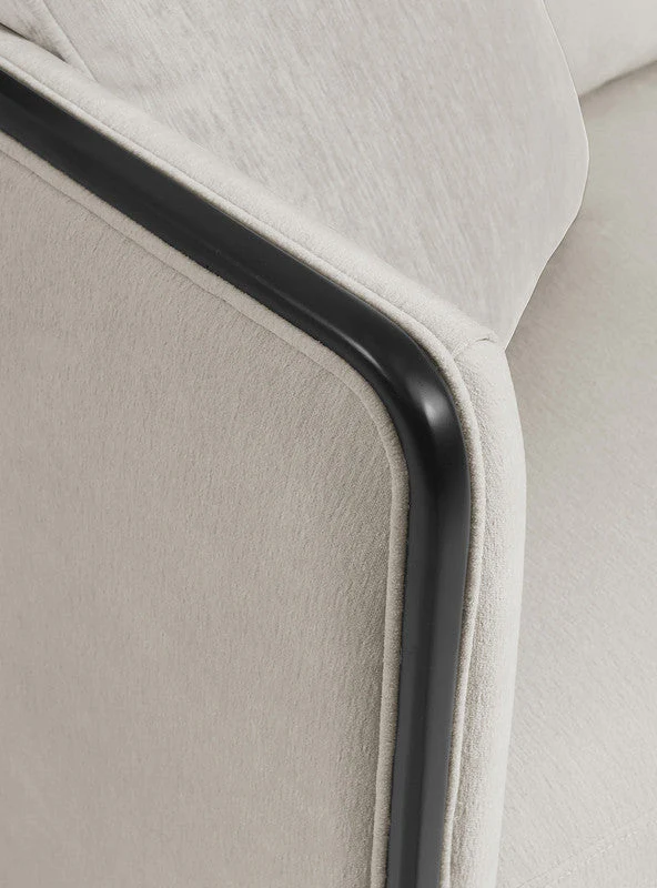 Benilde Taupe Sofa & Loveseat - Image 3