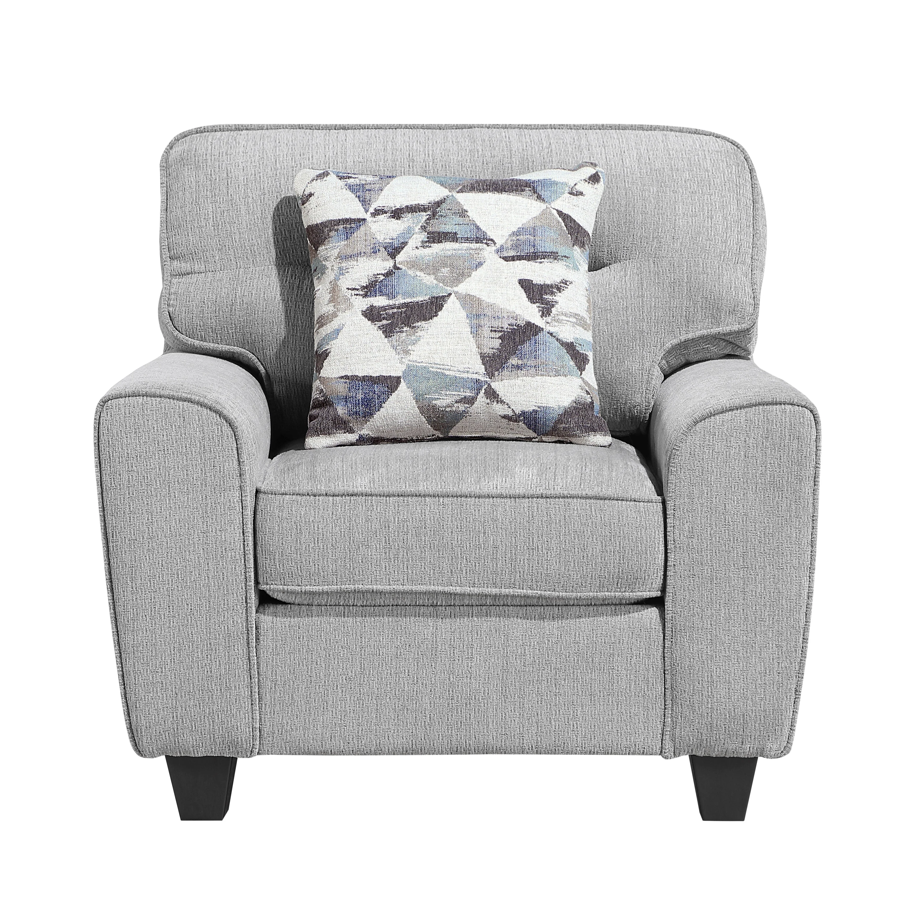 Bennett Gray Chair - Image 11