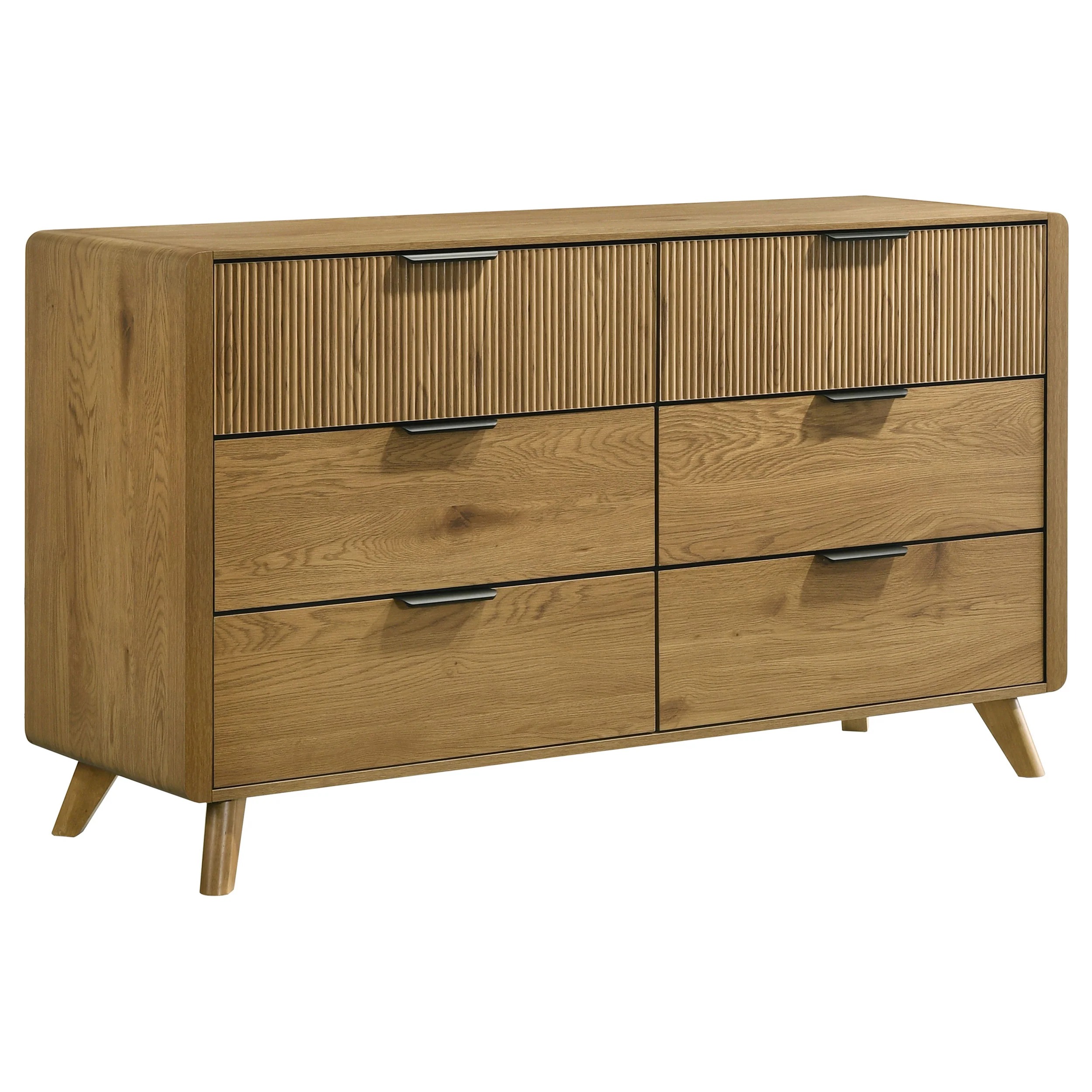 Bennett Light Oak 4-piece Queen Bedroom Set - Image 7