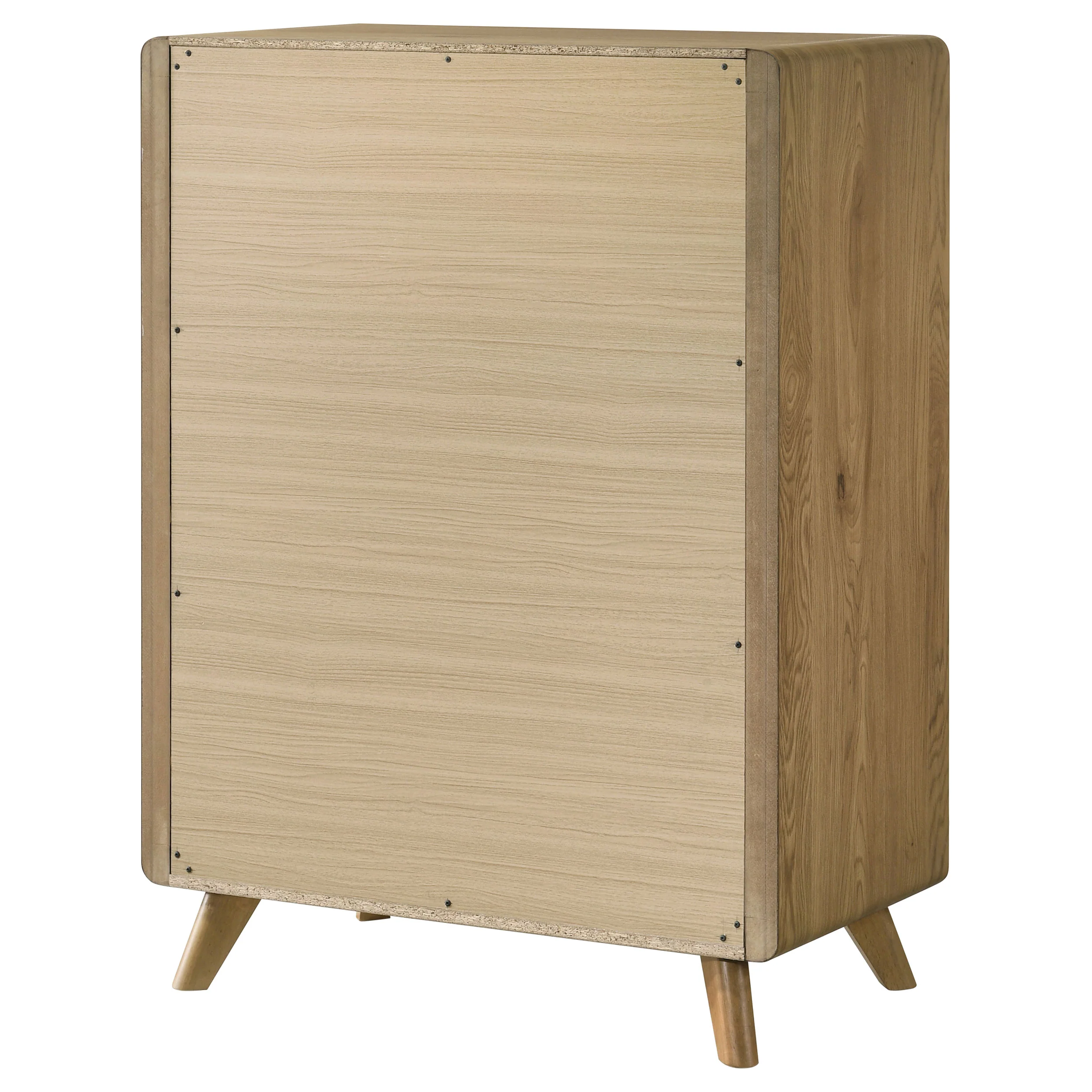 Bennett Light Oak 5-drawer Bedroom Chest of Drawers - Image 8