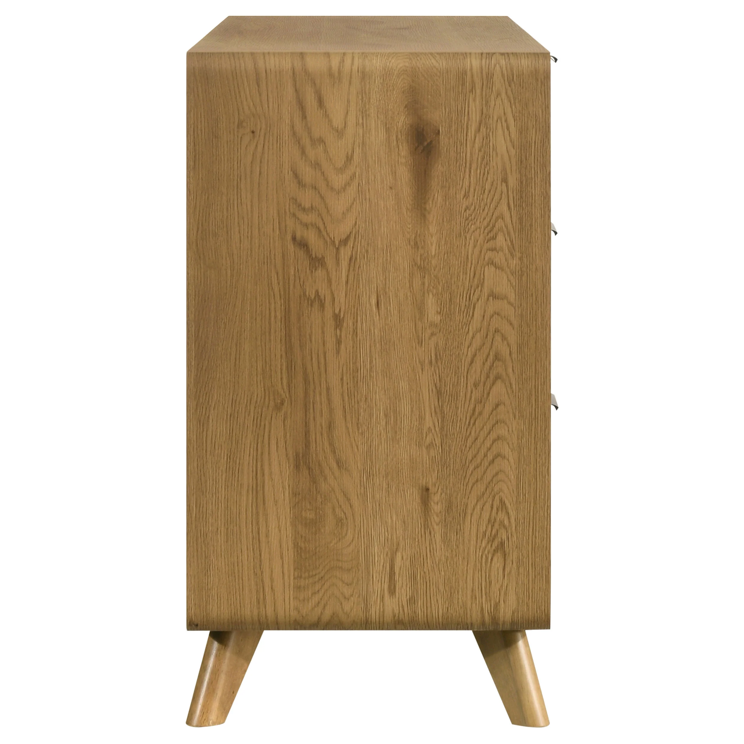 Bennett Light Oak 6-drawer Bedroom Dresser Cabinet - Image 9