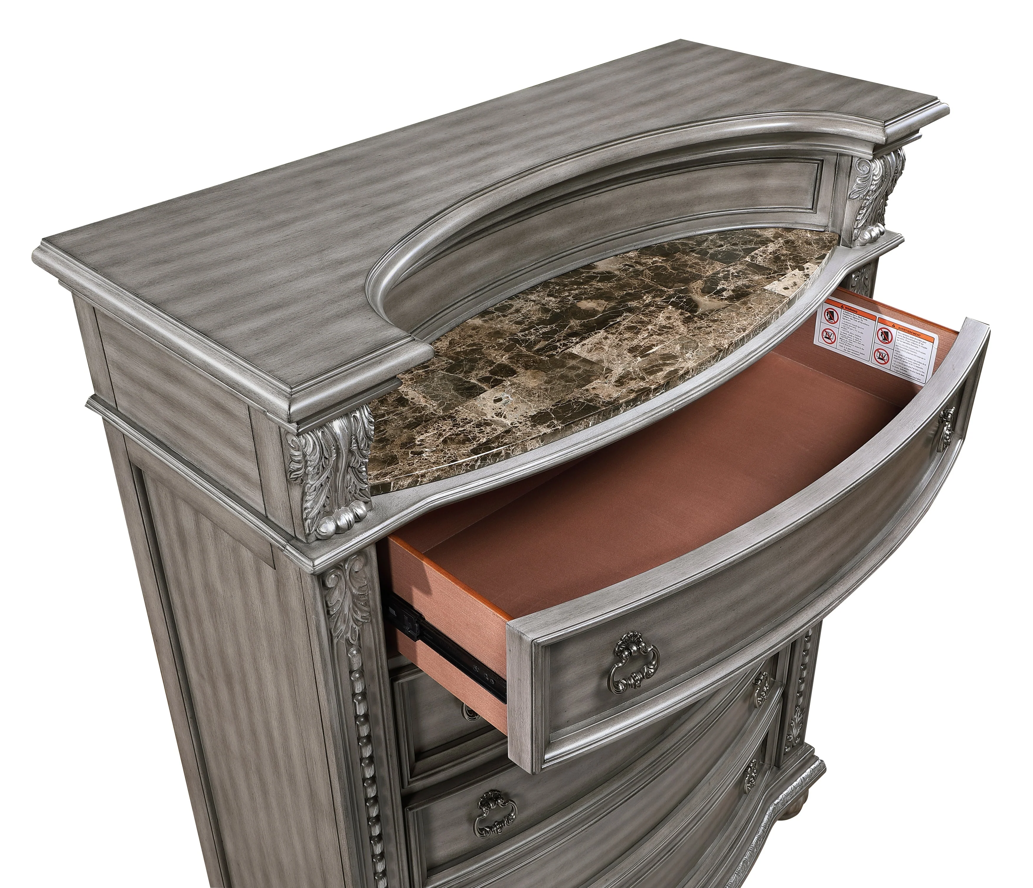 Bennington Gray Chest - Image 3