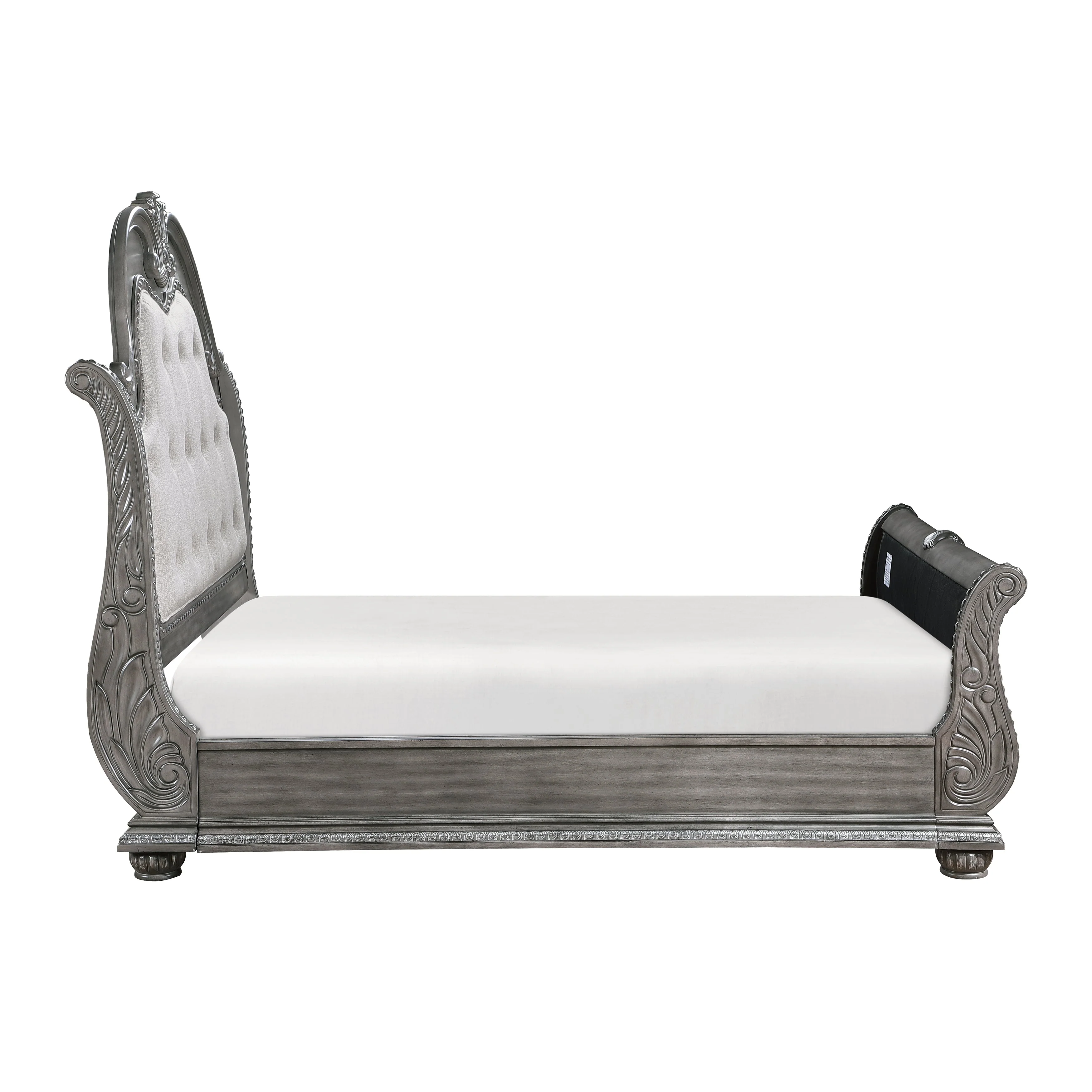 Bennington Gray King Sleigh Bed - Image 3