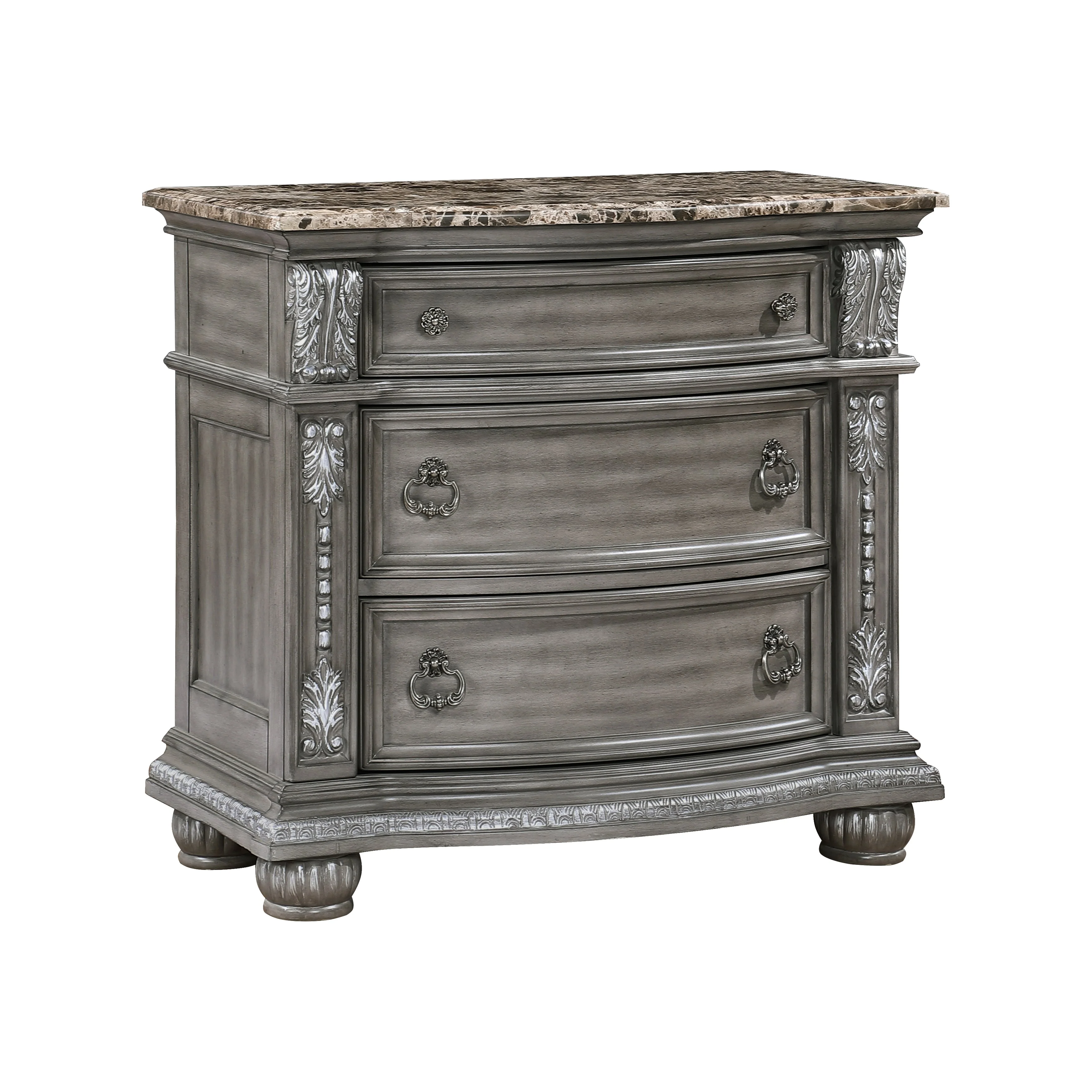Bennington Gray Nightstand