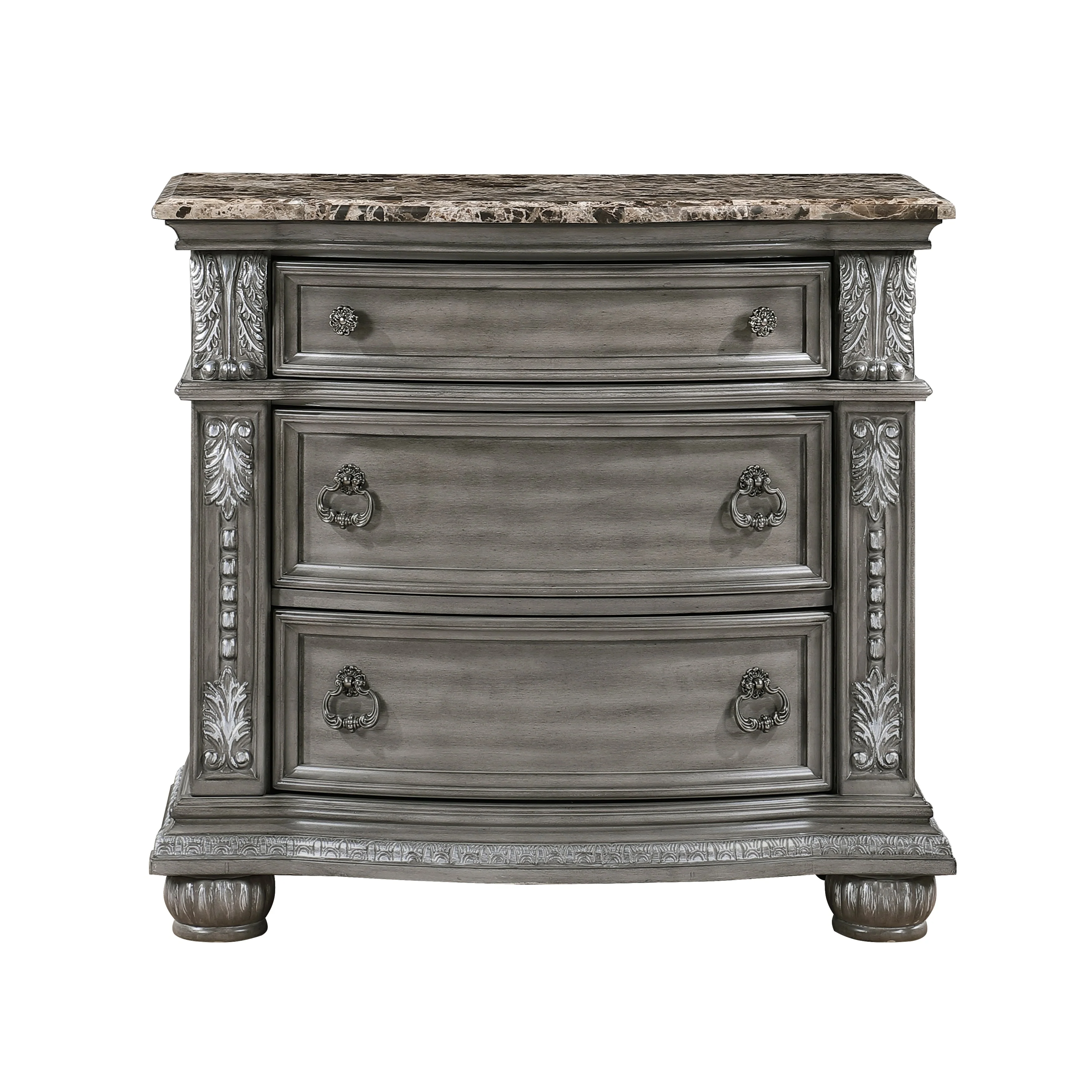 Bennington Gray Nightstand - Image 8