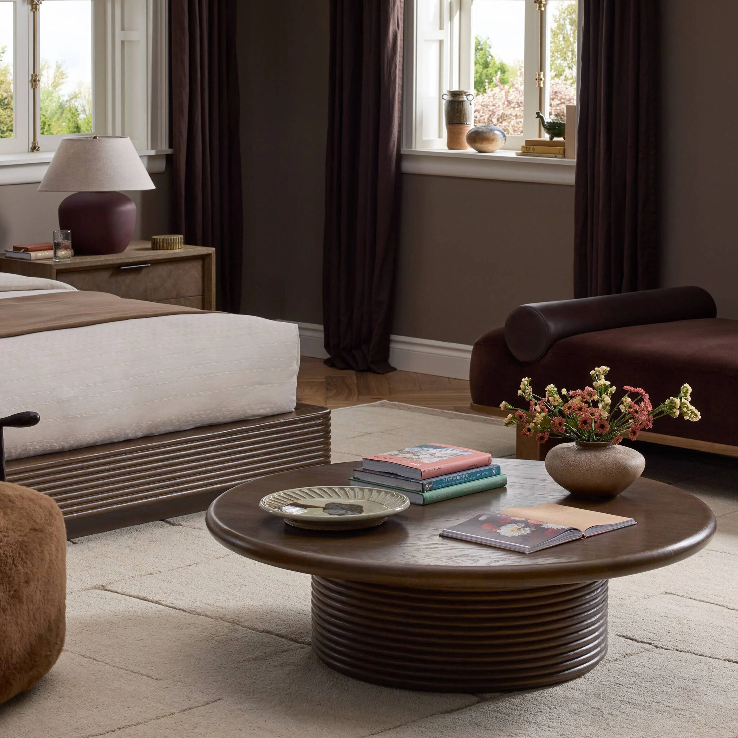Benny Coffee Table, Spiced Oak by Four Hands - Image 7