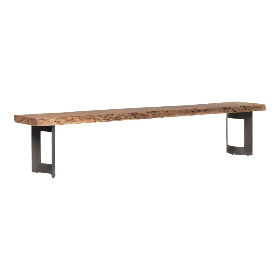 Bent Bench - Brown - Image 3