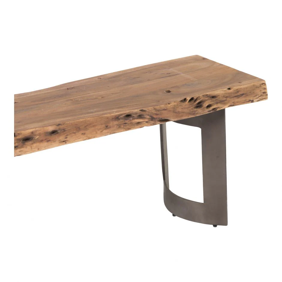 Bent Bench - Brown - Image 5