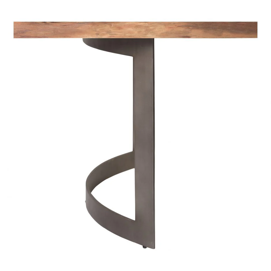 Bent Dining Table - Brown - Image 8