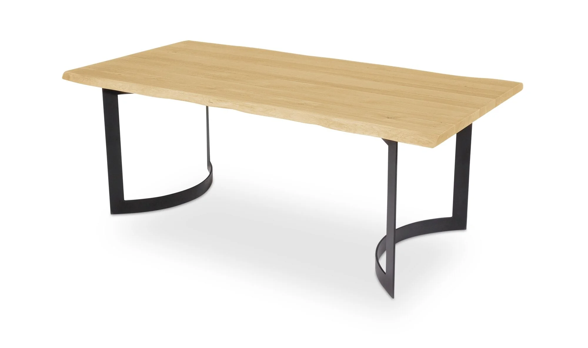 Bent Dining Table Extra Small Oak - Image 2