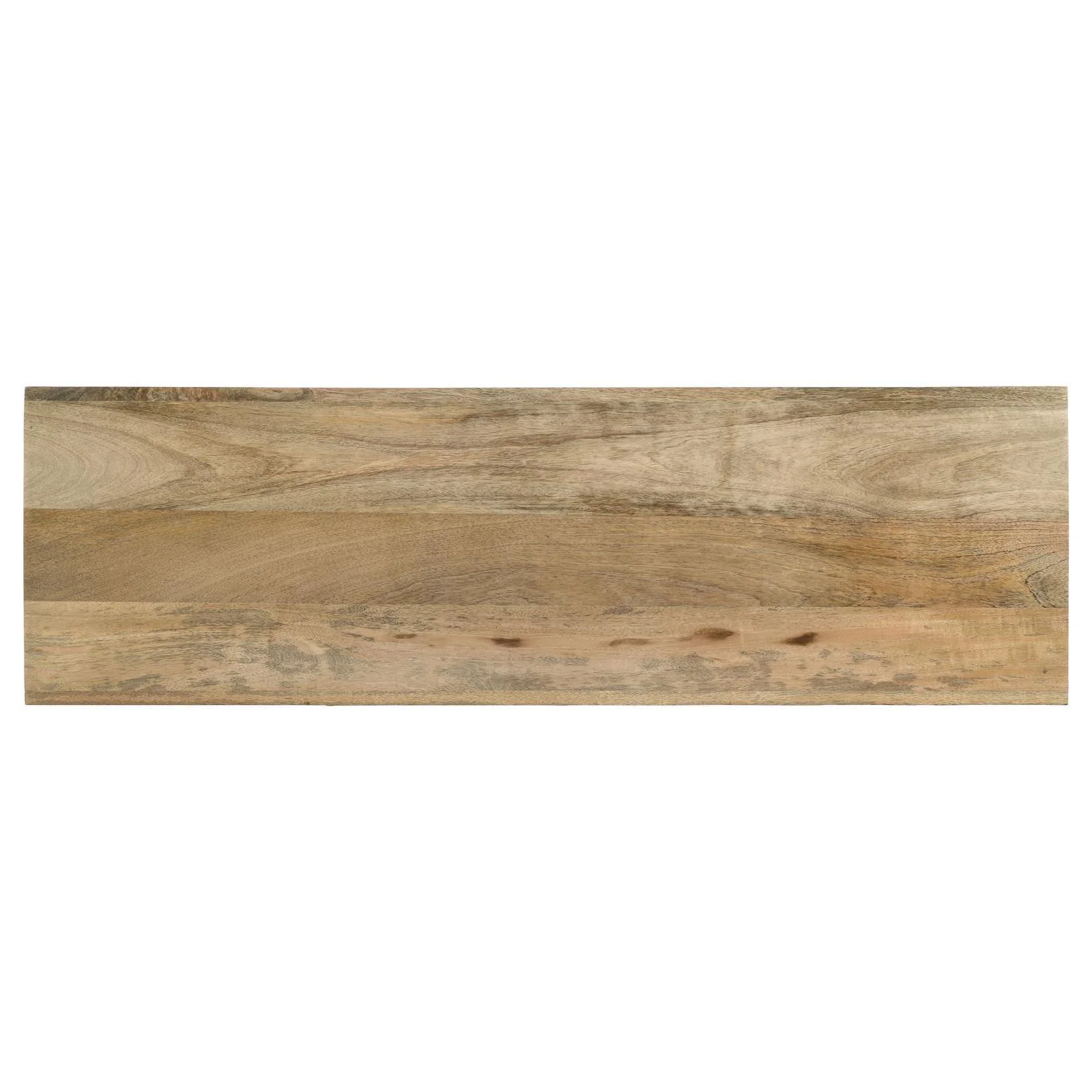 Benton Natural Rectangular Solid Wood Sofa Table - Image 4