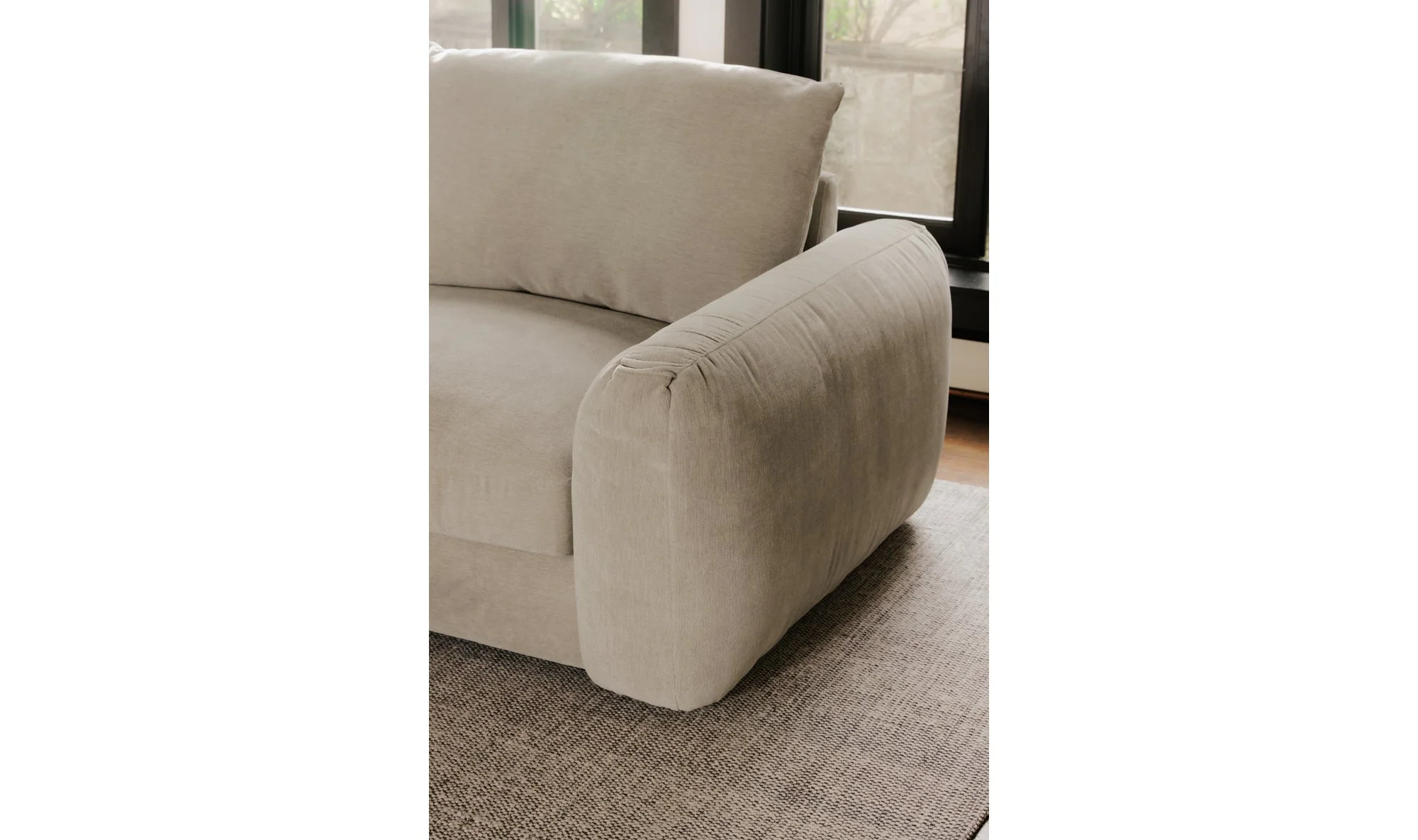 Berga Sectional Pebble - Image 7
