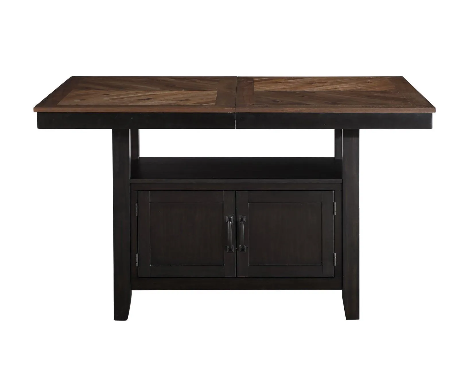 Bermuda 60-80″ Storage Counter Table with 20″ Leaf - Image 12