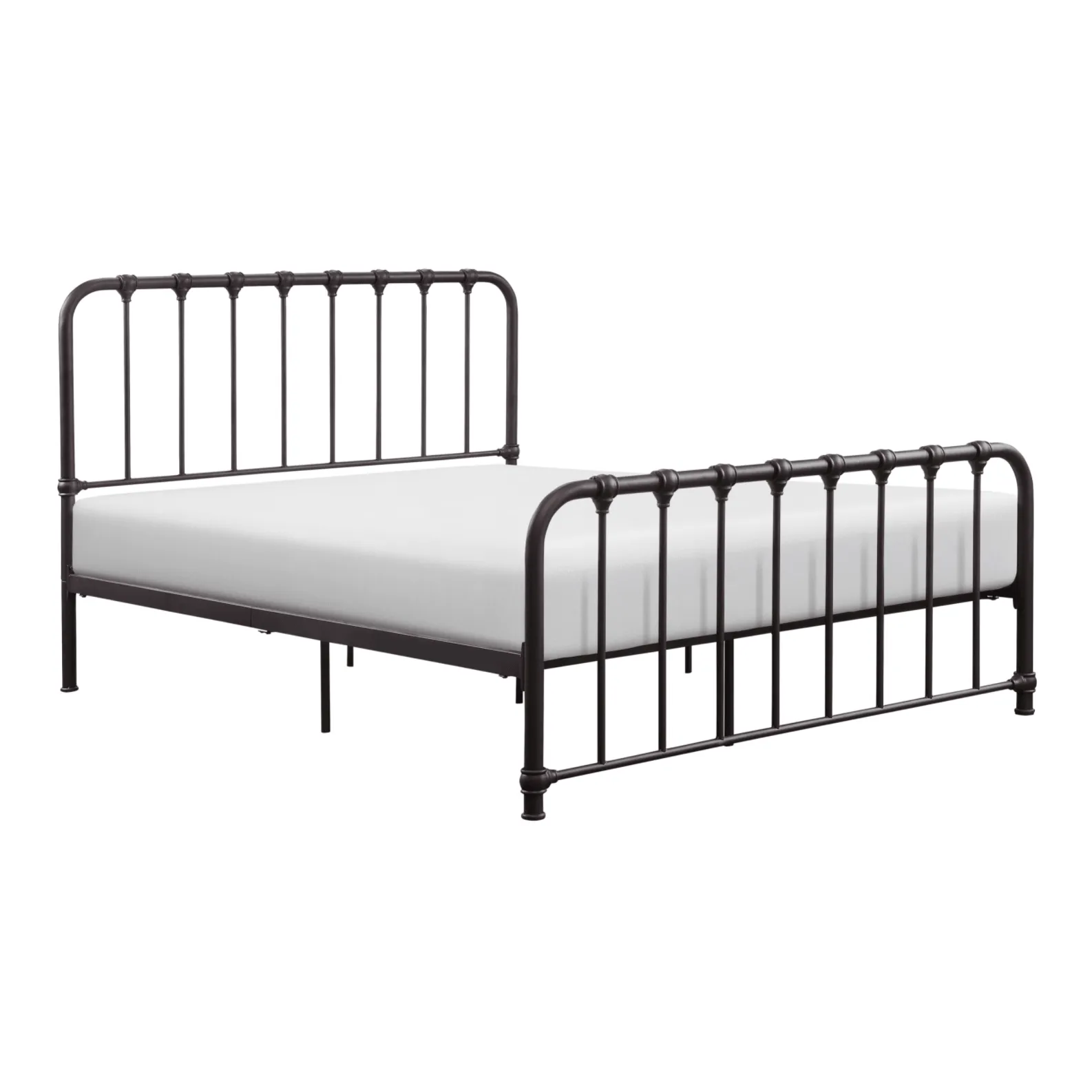 Bethany Dark Bronze Full Metal Platform Bed - Image 4