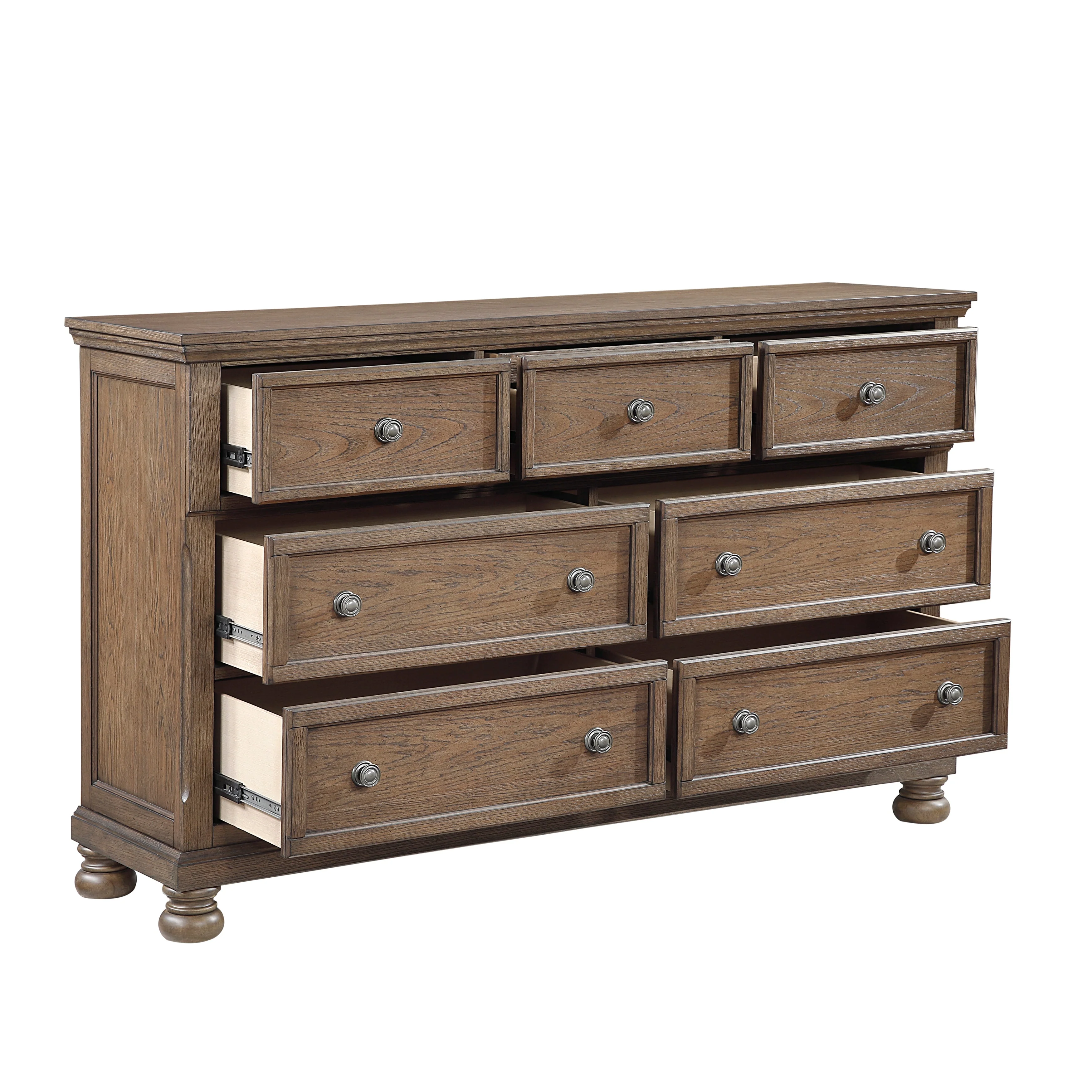 Bethel Antique Brown Dresser - Image 3