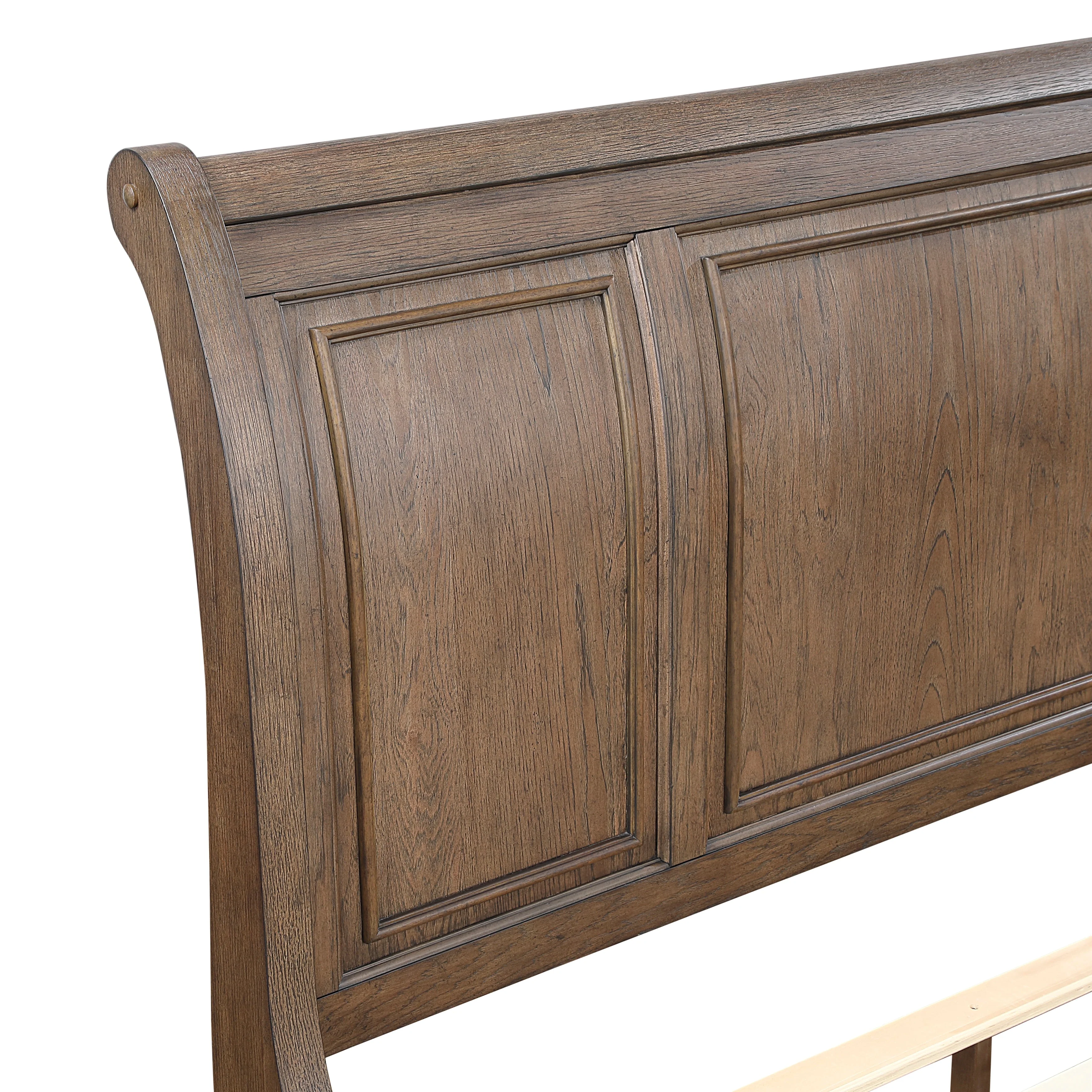 Bethel Antique Brown Storage Platform Bedroom Set - Image 9