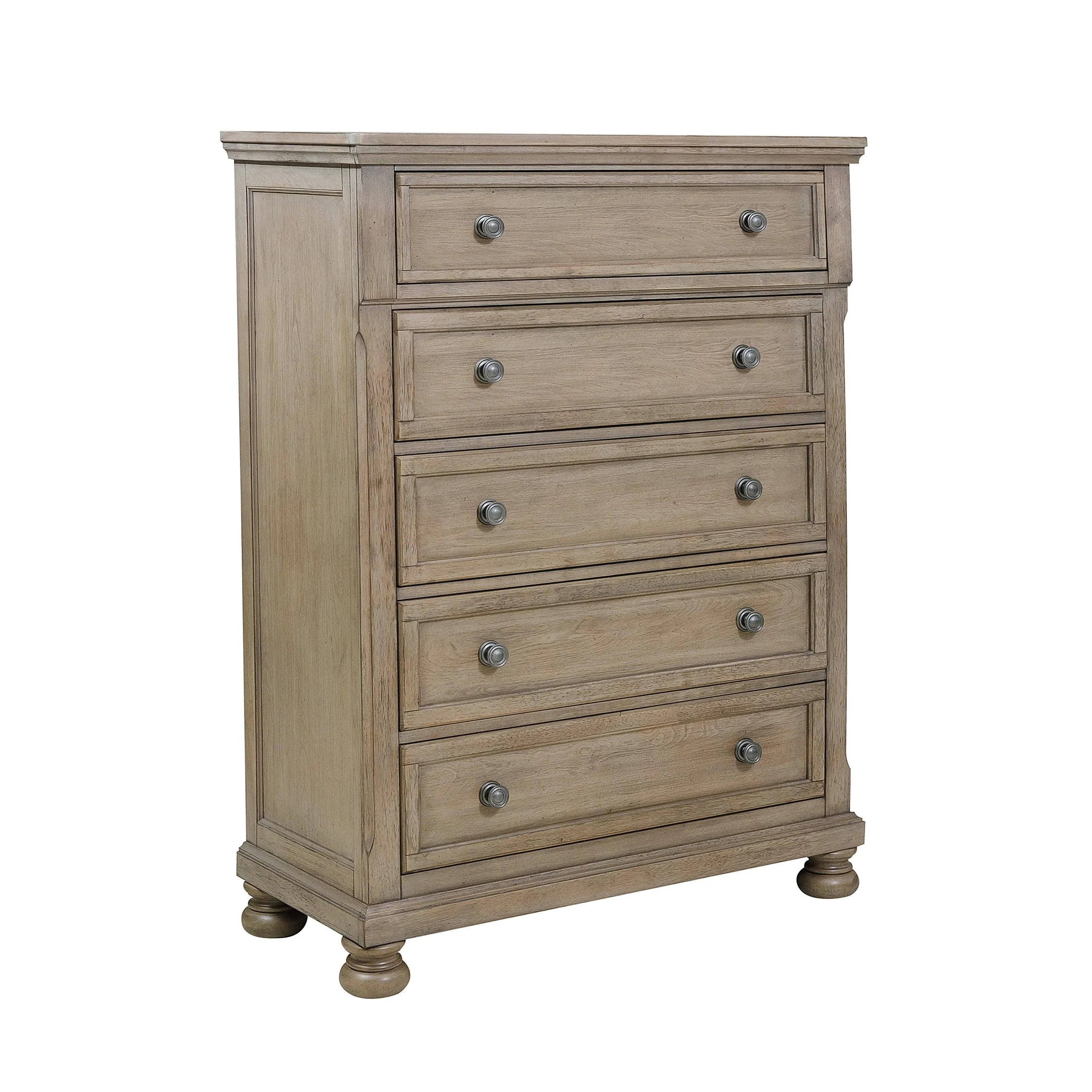 Bethel Wire Brushed Gray Chest - Image 4