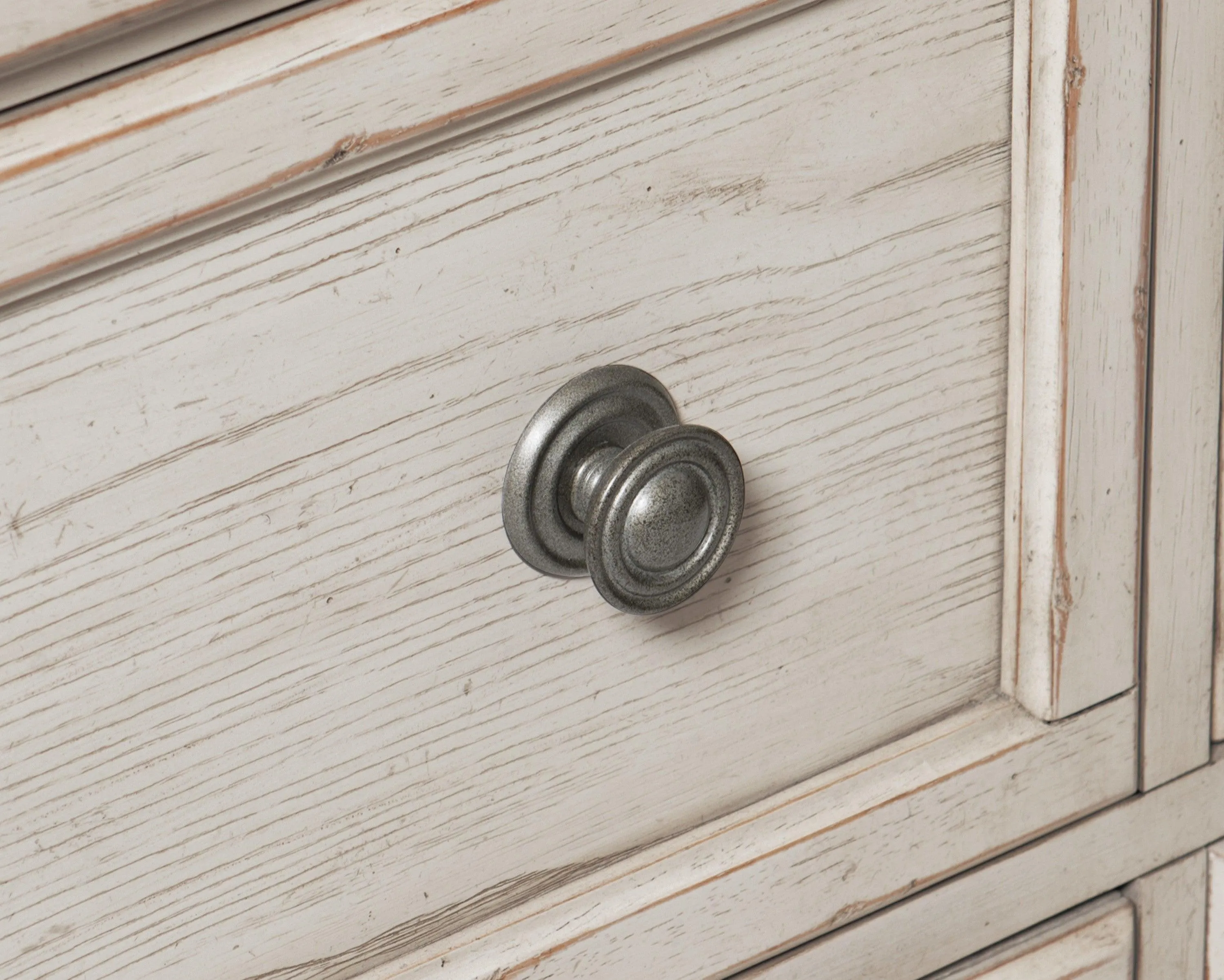 Bethel Wire Brushed White Dresser - Image 6