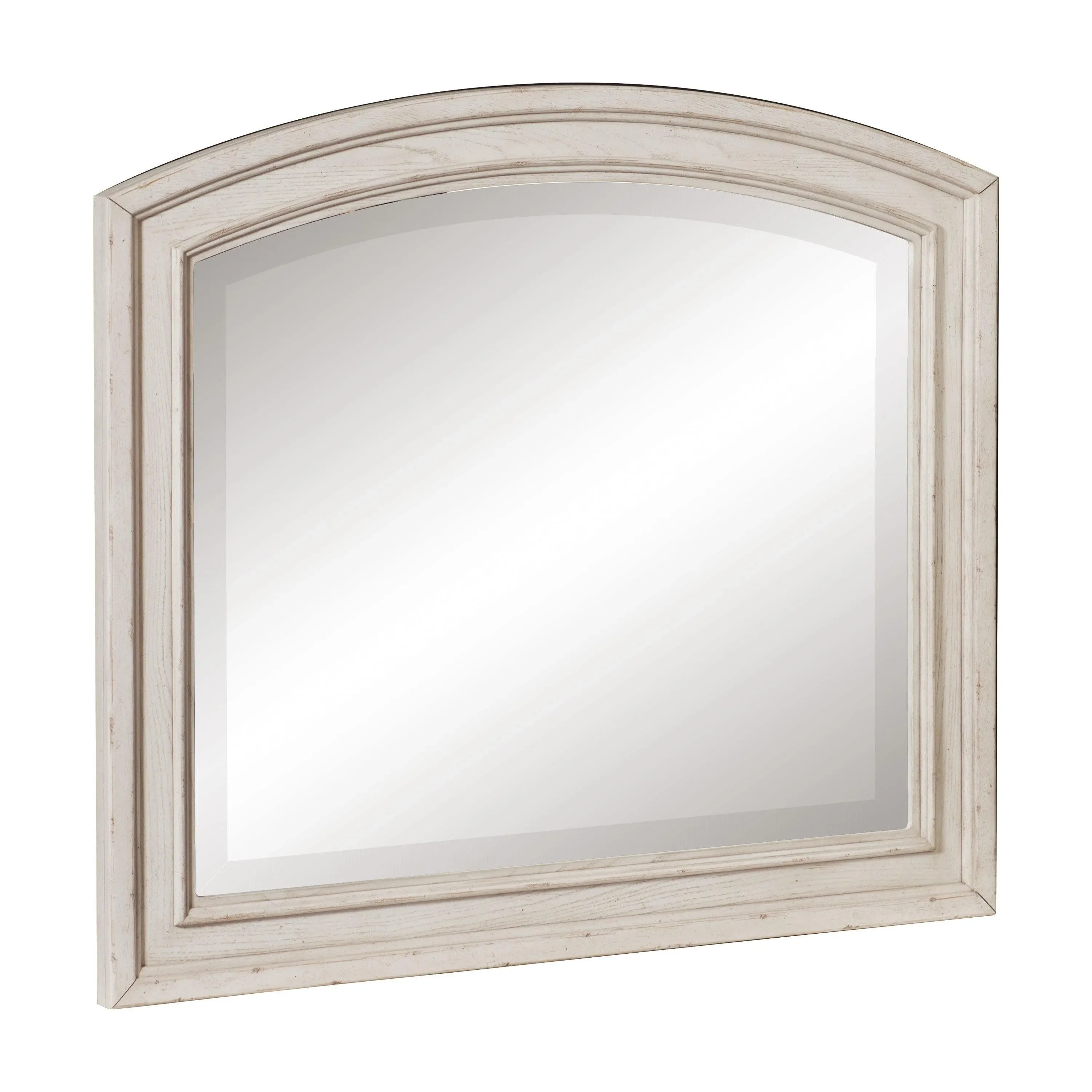 Bethel Wire Brushed White Mirror (Mirror Only) - Image 3