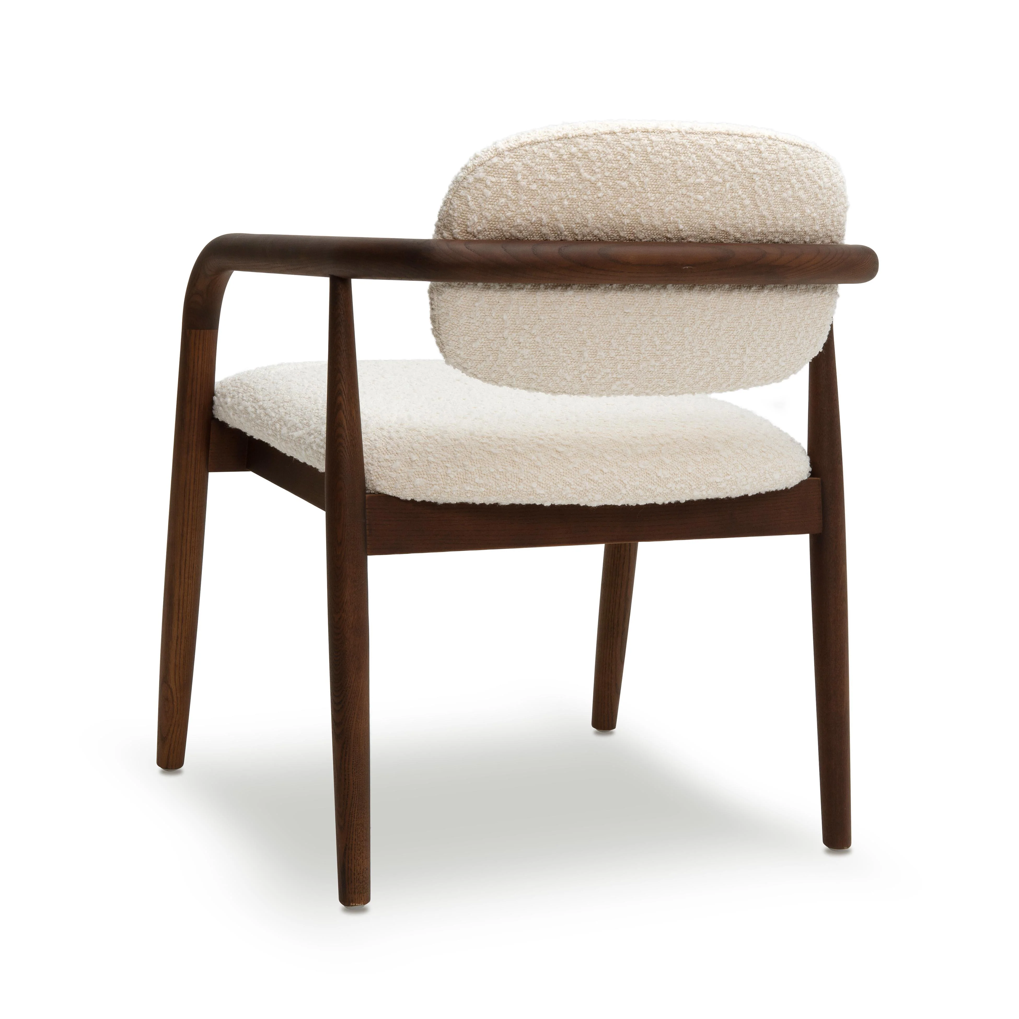Betsy Cream Boucle Dining Chair - Image 4