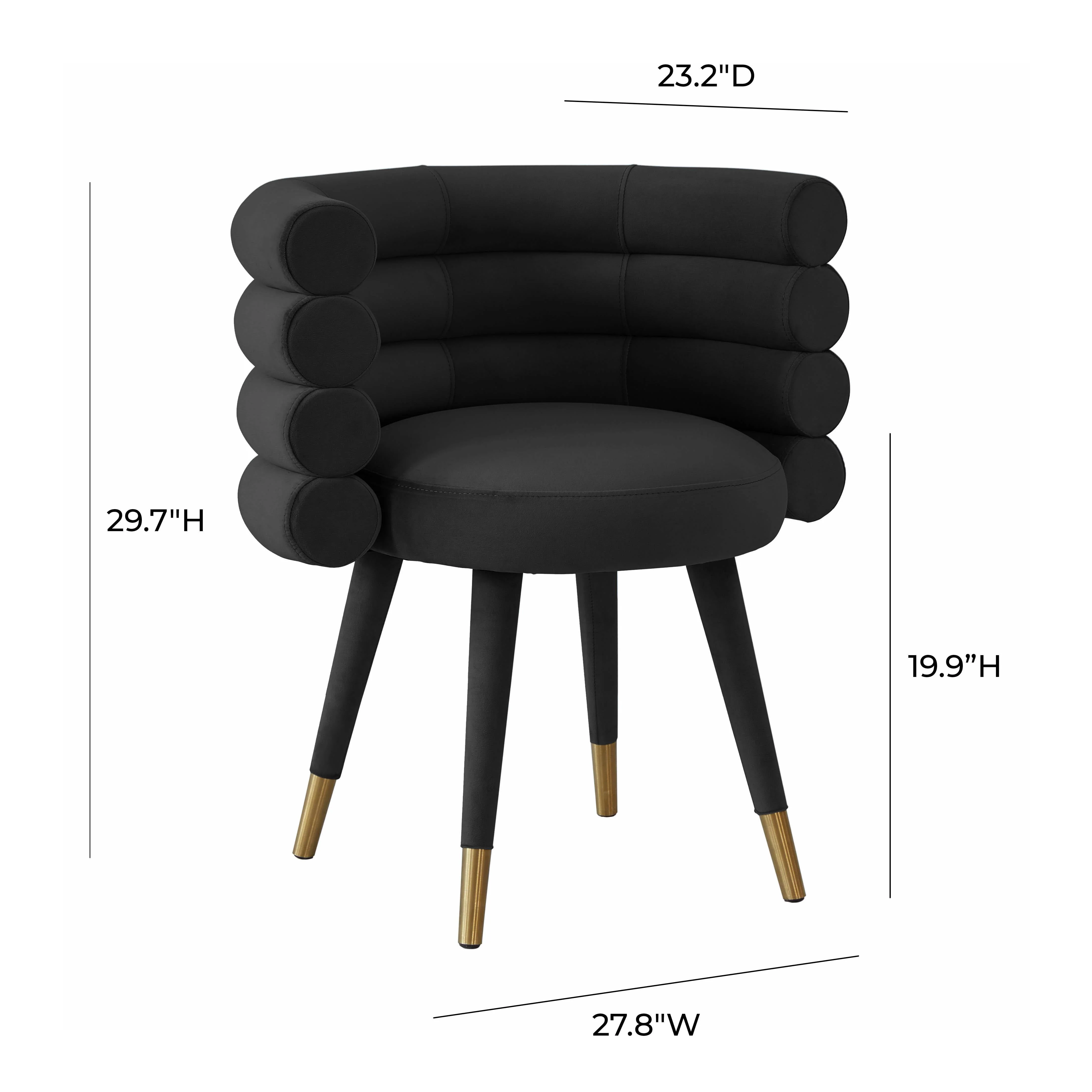 Betty Velvet Dining Chair - Image 6