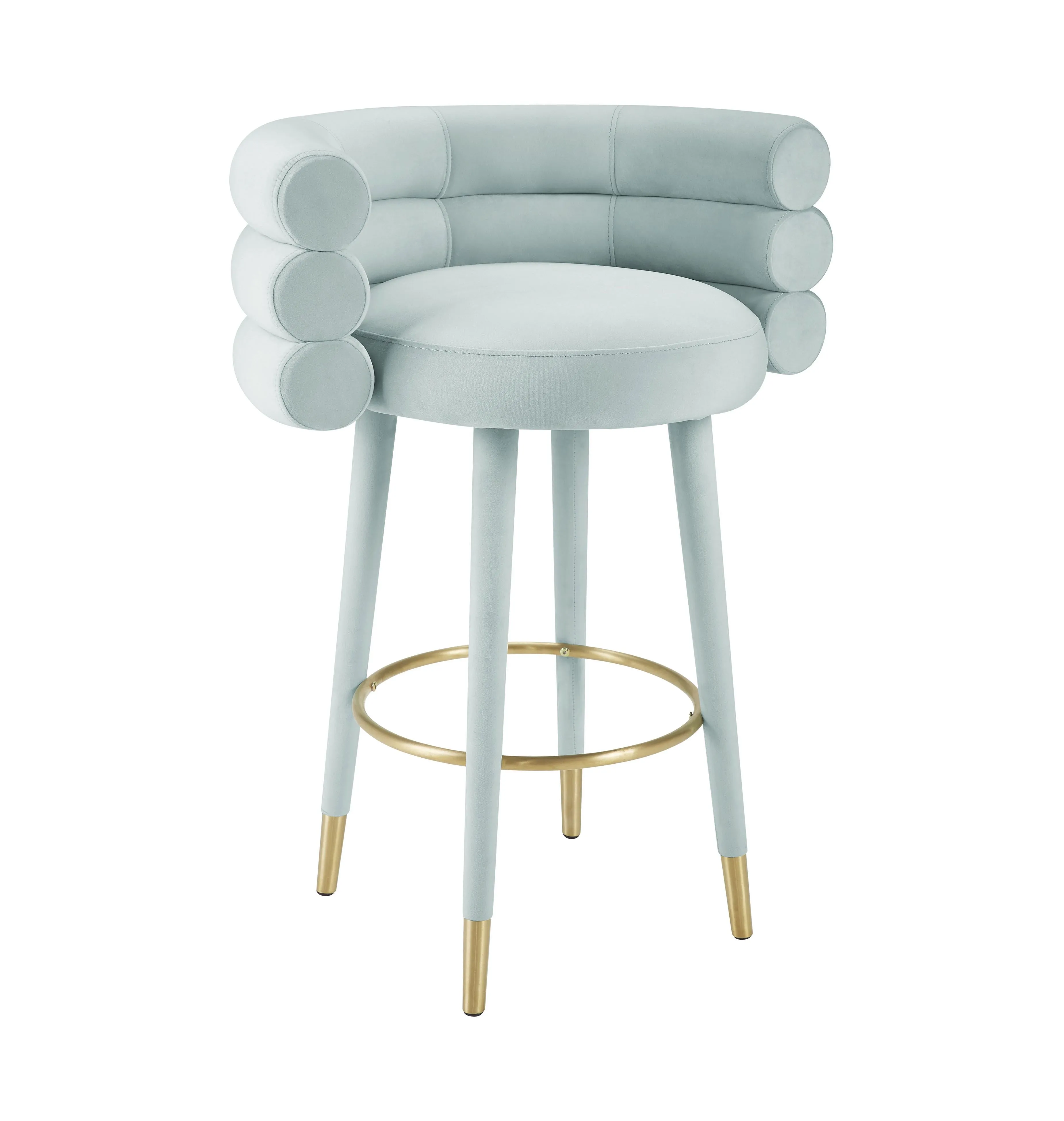 Betty Velvet Stool - Image 12