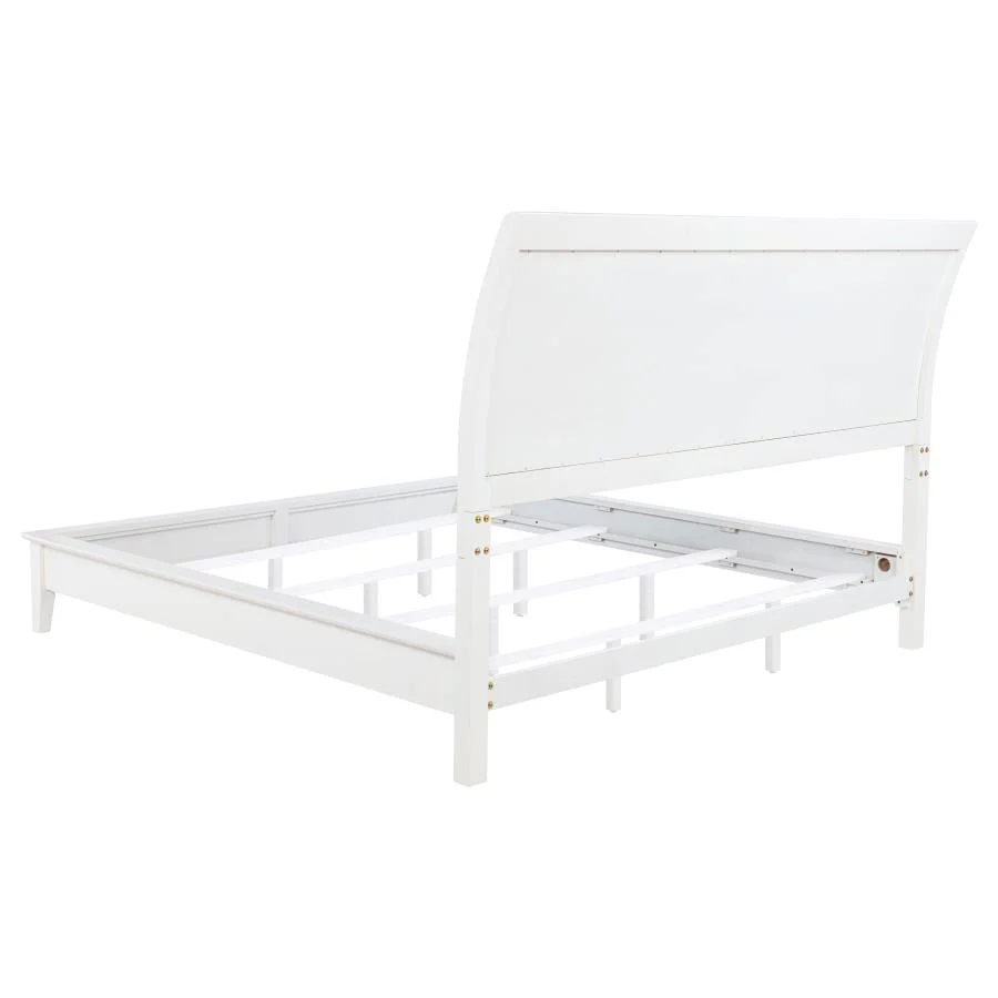 Bexhill White 5-Piece Eastern King Bedroom Set - Image 4