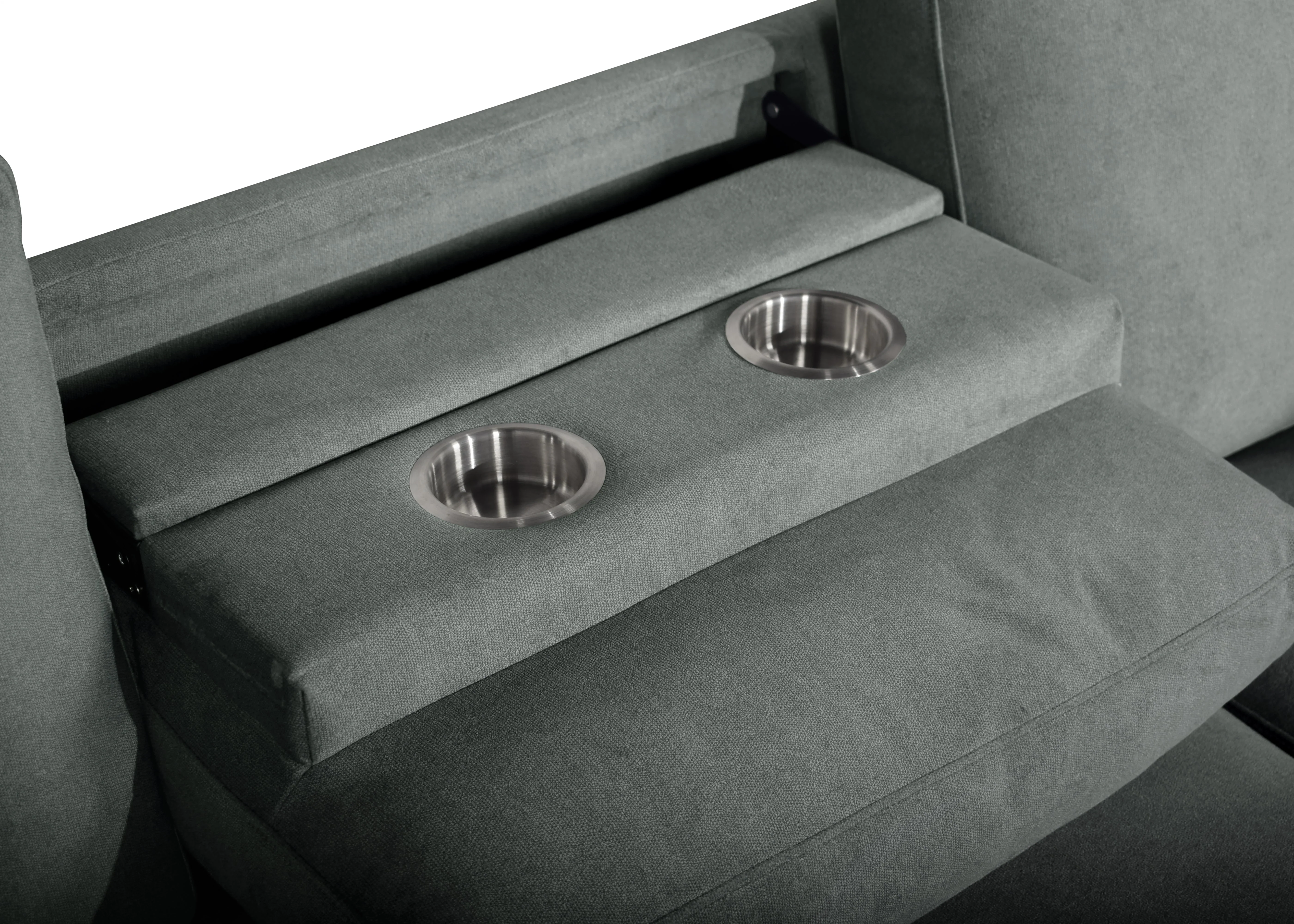 Bexley Grey Sofa and Loveseat - Image 9