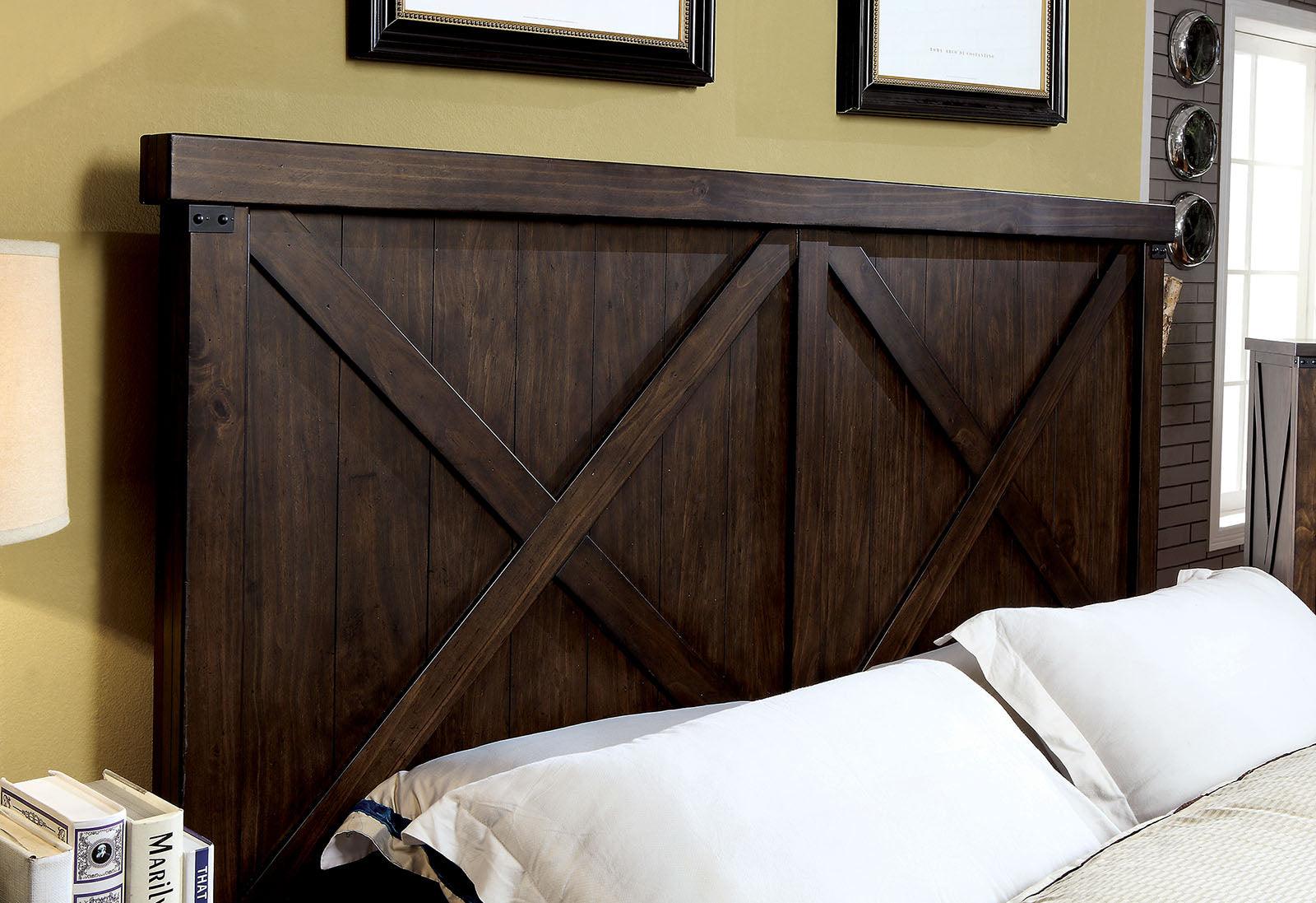 Bianca Dark Walnut King Bed - Image 5