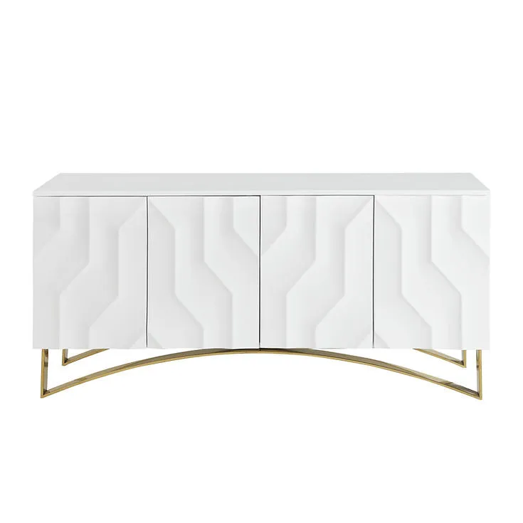 Bianca White Console Table - Image 4