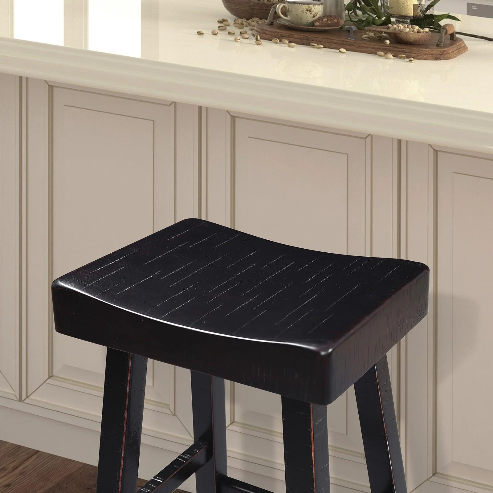 Biasca Black 29" Stool - Image 2