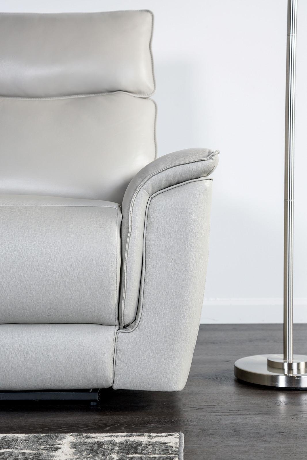 Bienne Taupe Recliner Chair - Image 2