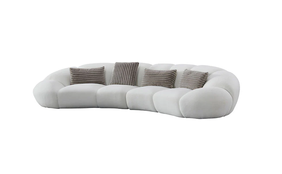 Big White Cloud White Sectional - Image 2