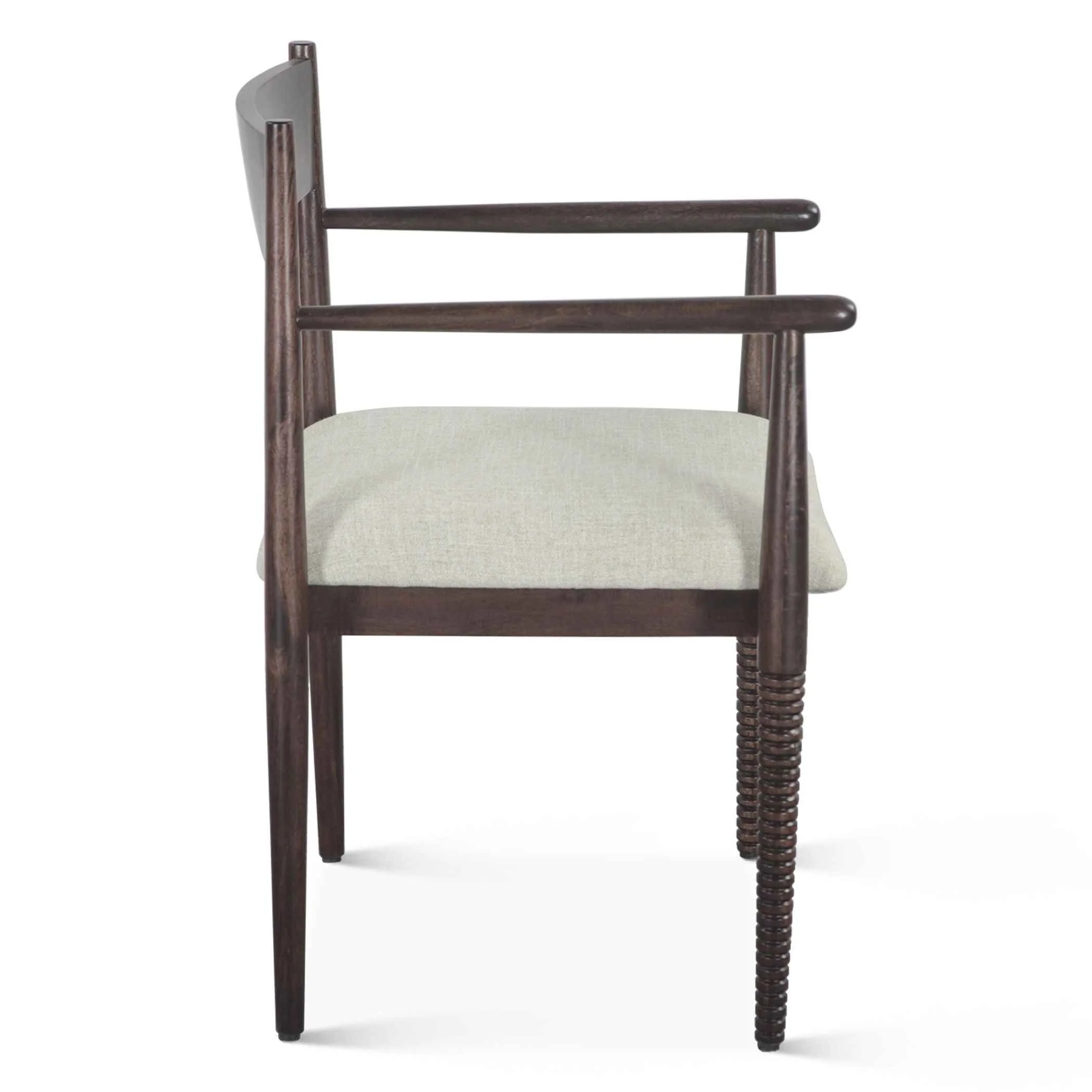 Bijou 22" Upholstered Dining Chair in Dark Sienna - Image 4