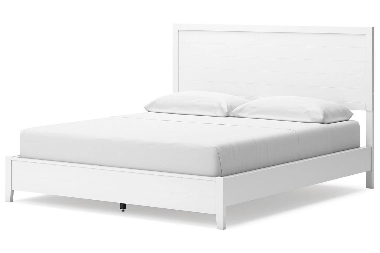 Binterglen White California King Panel Bed - Image 3
