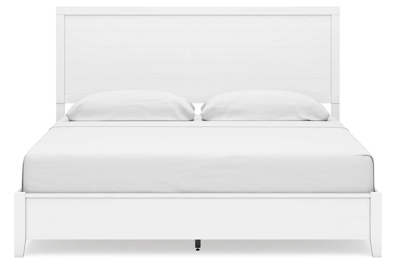 Binterglen White King Panel Bed - Image 4